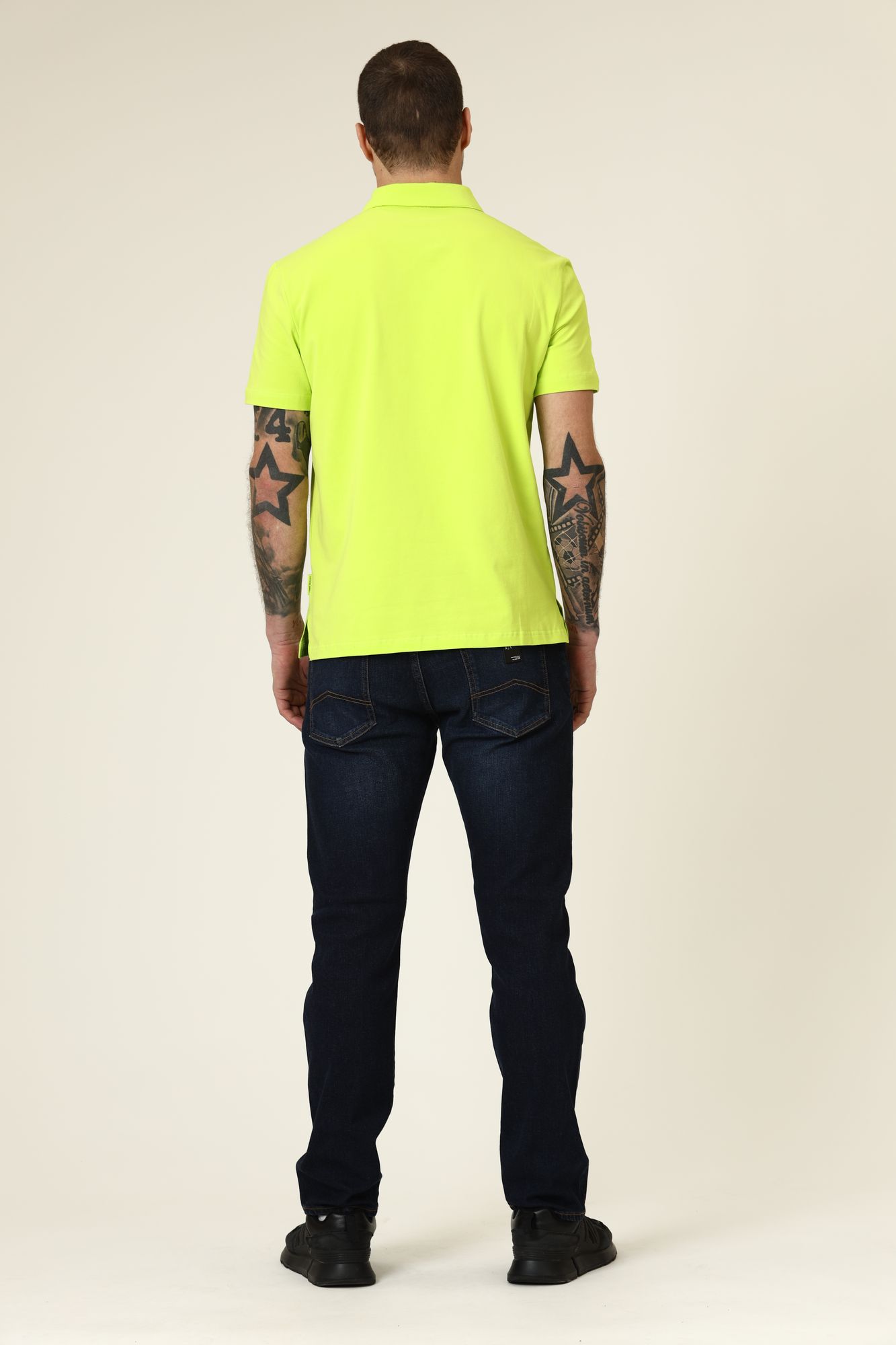 3KZFFM_ZJ7UZ Поло Armani Exchange Зеленый