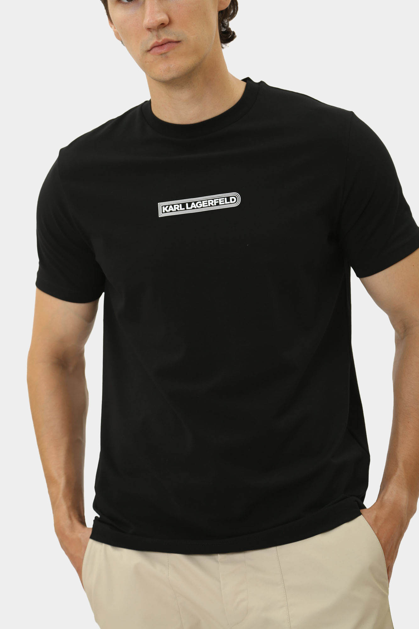 543221_755085 Футболка Karl Lagerfeld Черный