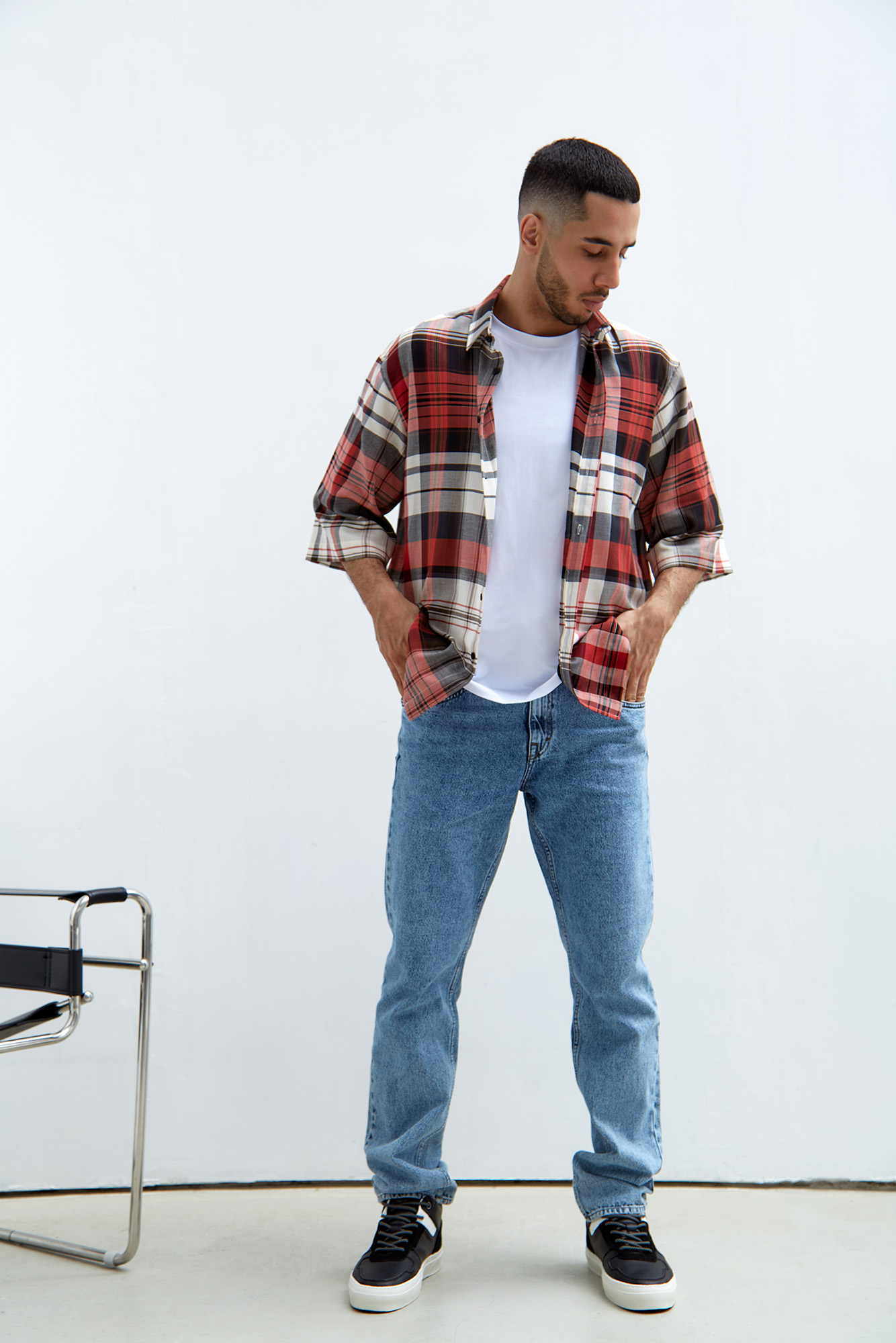 M-231-TH-56-0043 Рубашка The Hills Красный