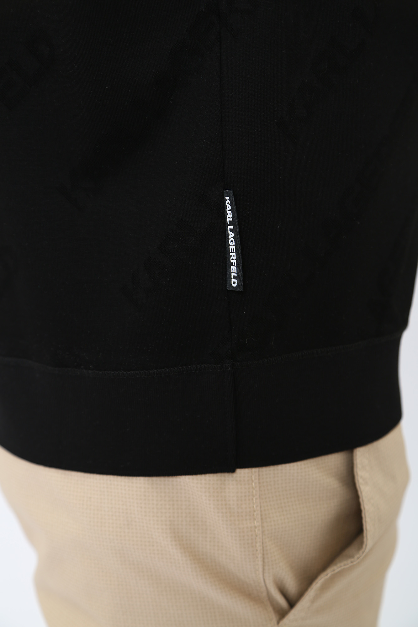 532201_745004 Поло Karl Lagerfeld Черный