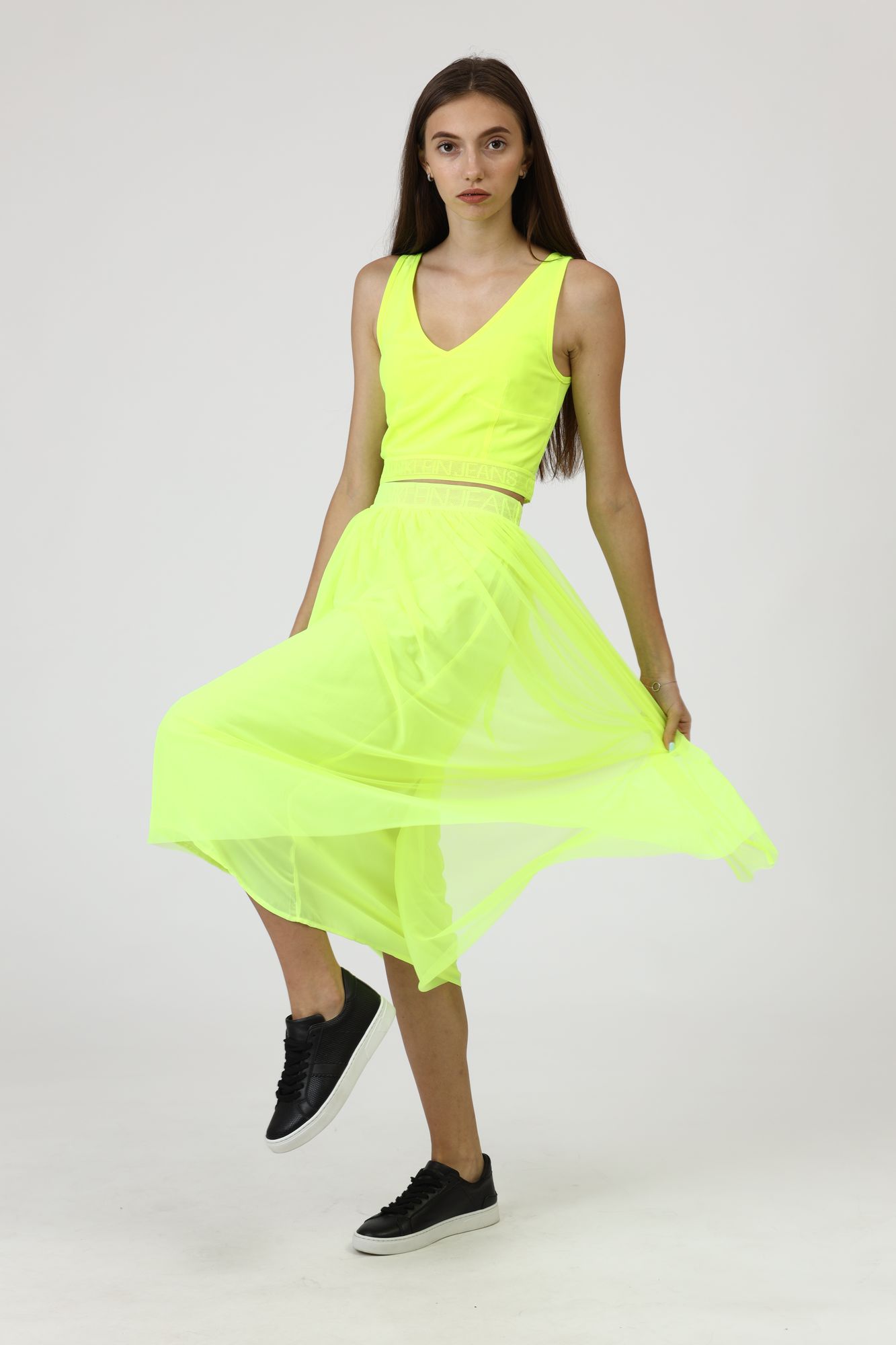 Топ Calvin Klein Jeans Салатовый