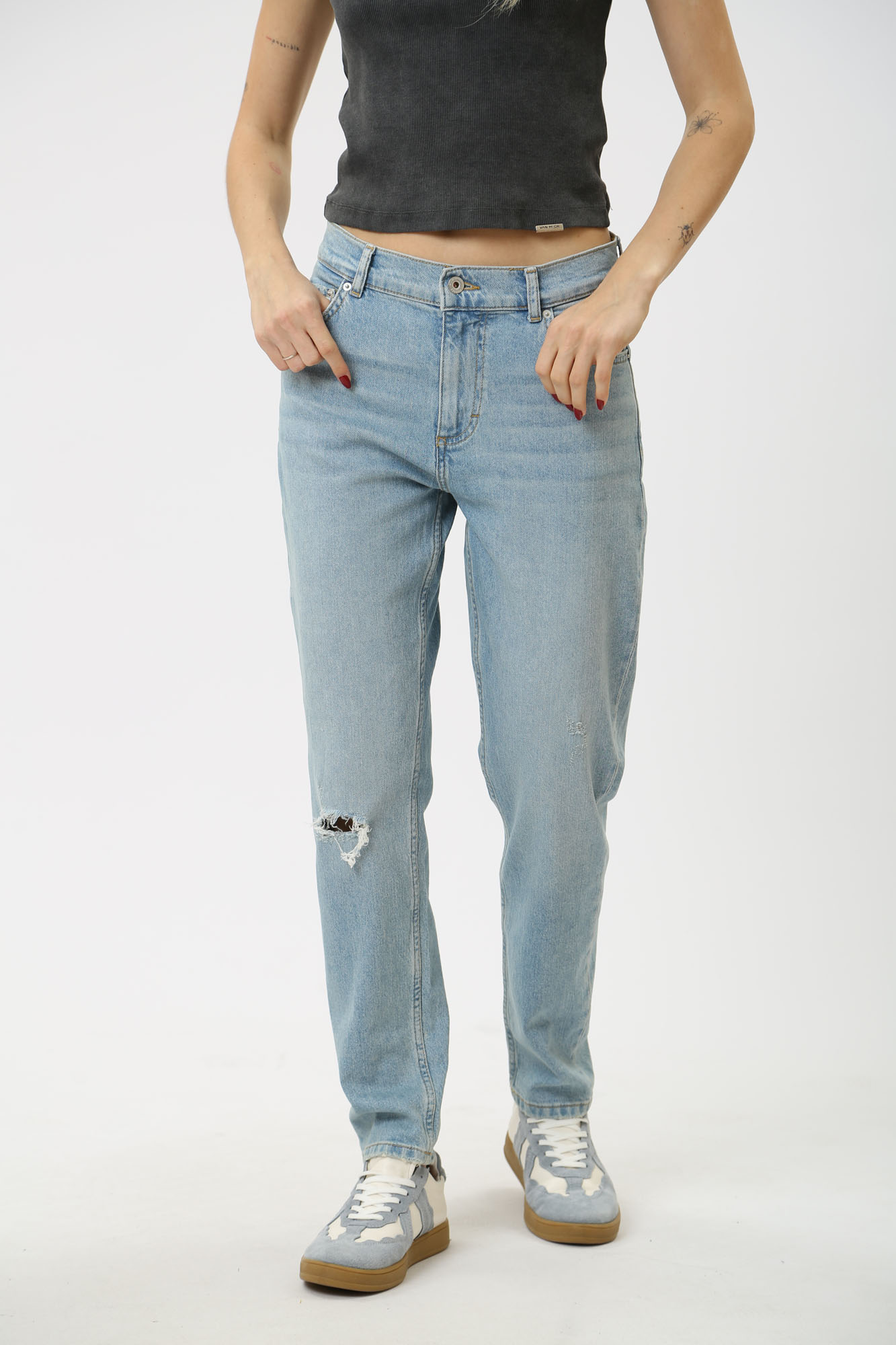 1015196-5000 джинсы brooks relaxed slim  mustang 