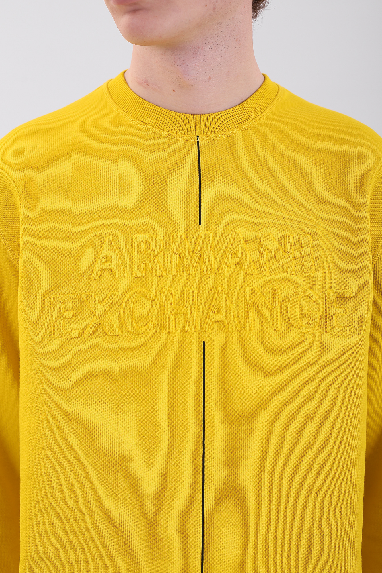 3LZMAV_ZJ3UZ Свитшот Armani Exchange Желтый