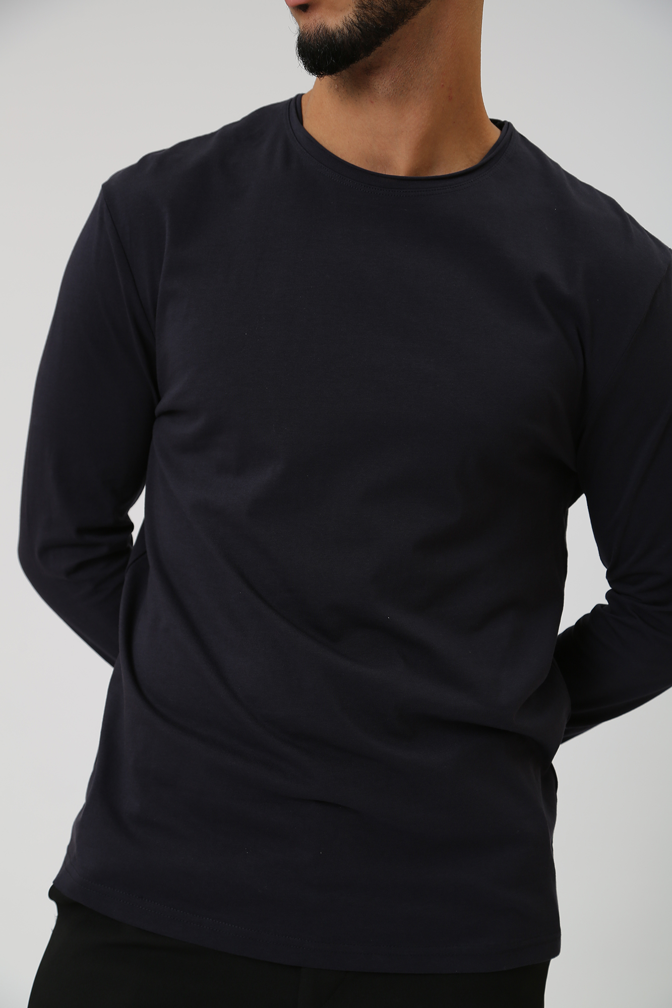 30035991_10014726 Лонгслив Strellson Синий