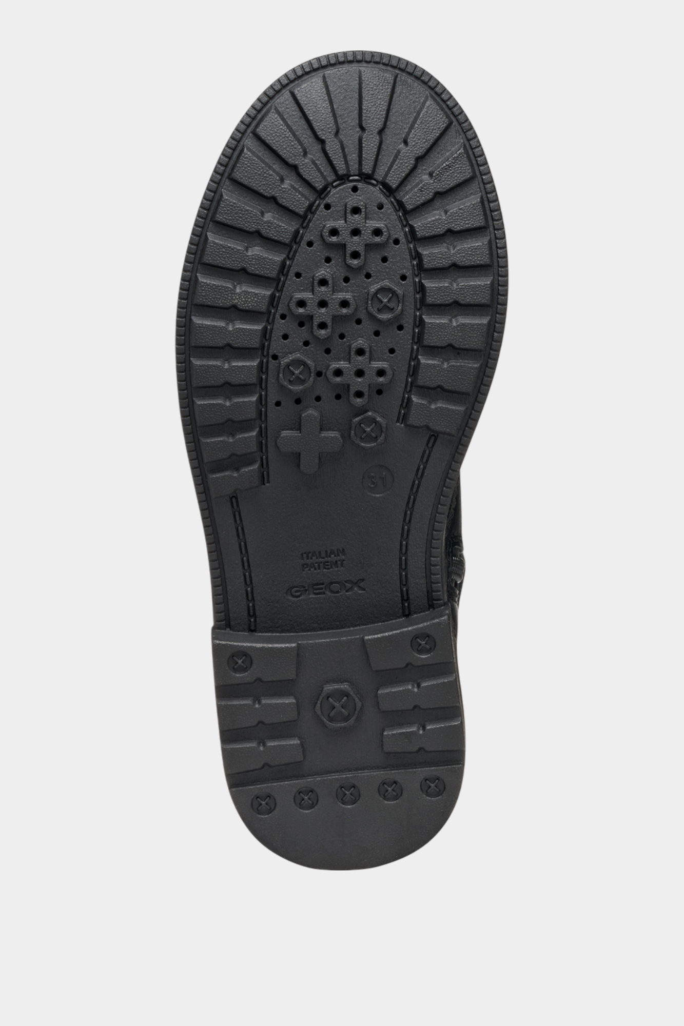 J569QA000BCC Ботинки Geox Черный