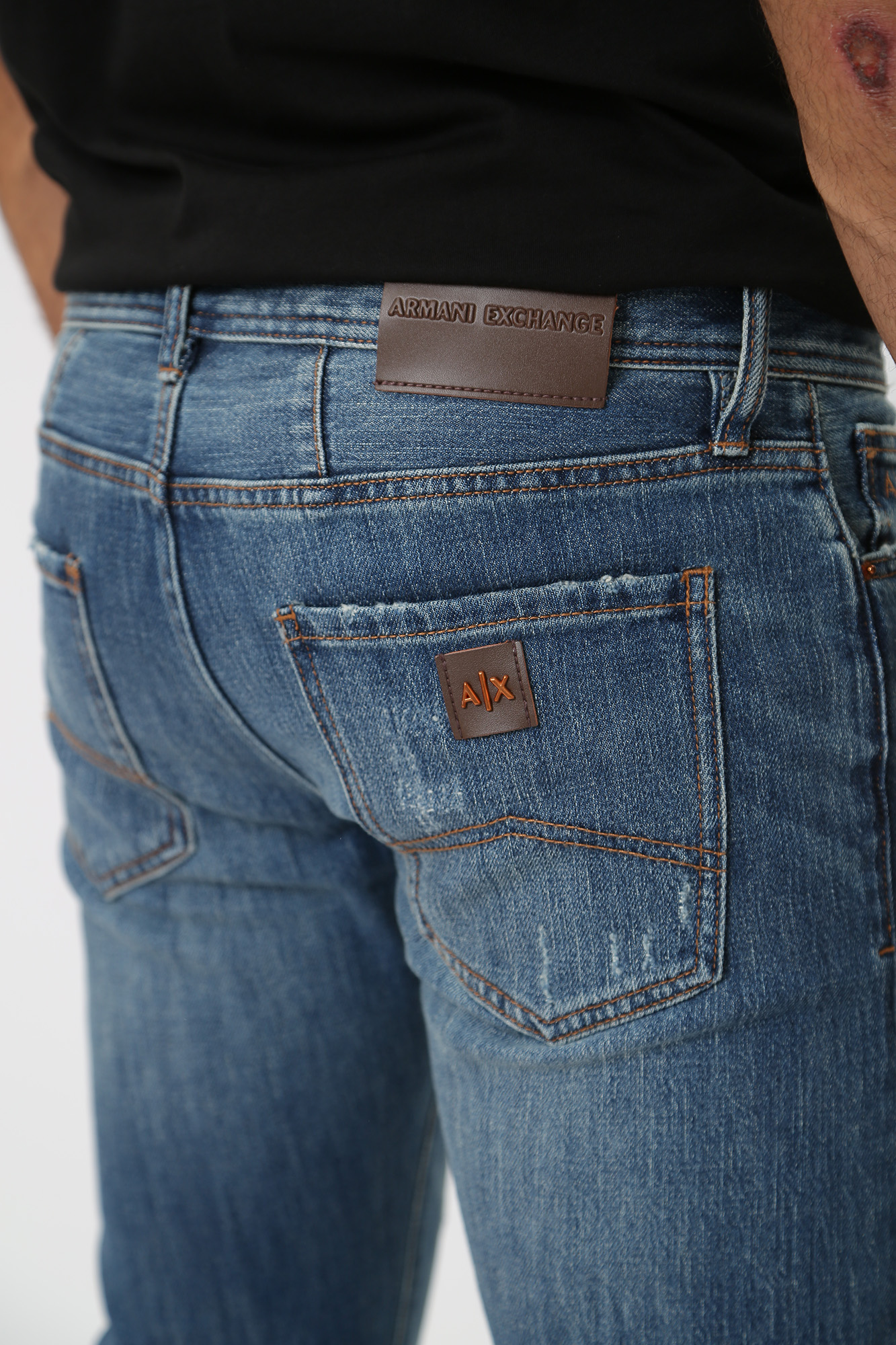 6RZJ13_Z28SZ Джинсы Armani Exchange Голубой