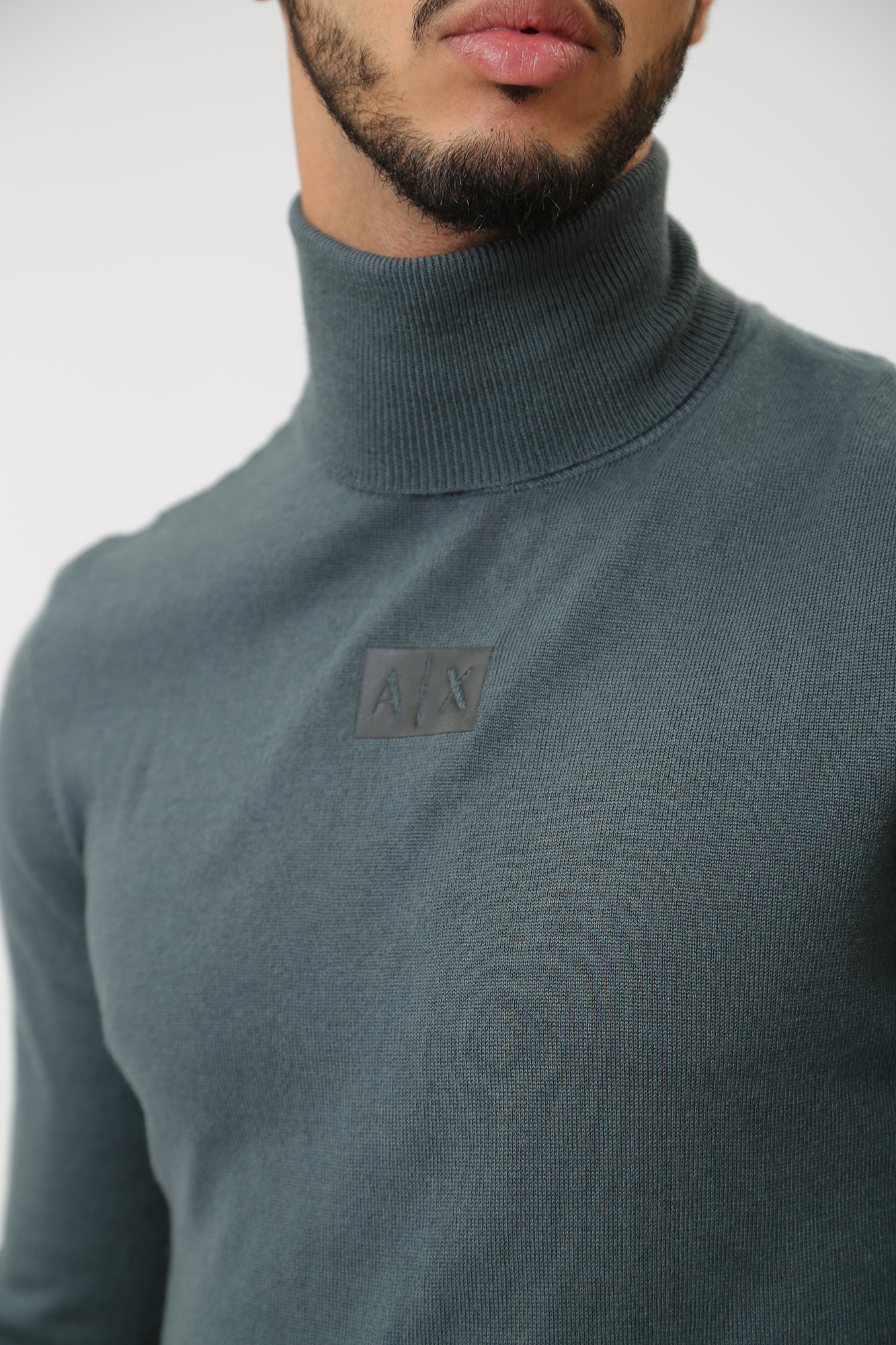 6RZM5C_ZMM9Z Водолазка Armani Exchange Зеленый