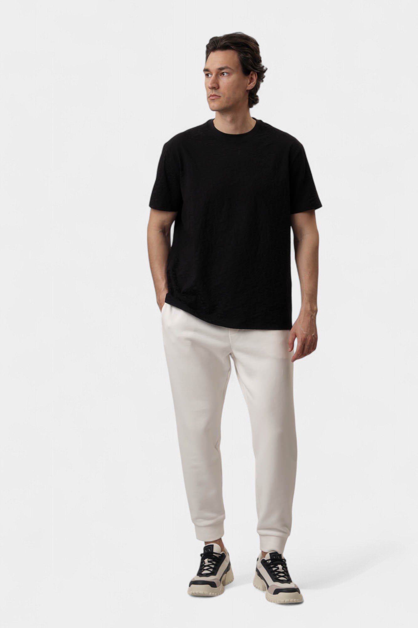 XM000478_AF10337 Футболка Armani Exchange Черный