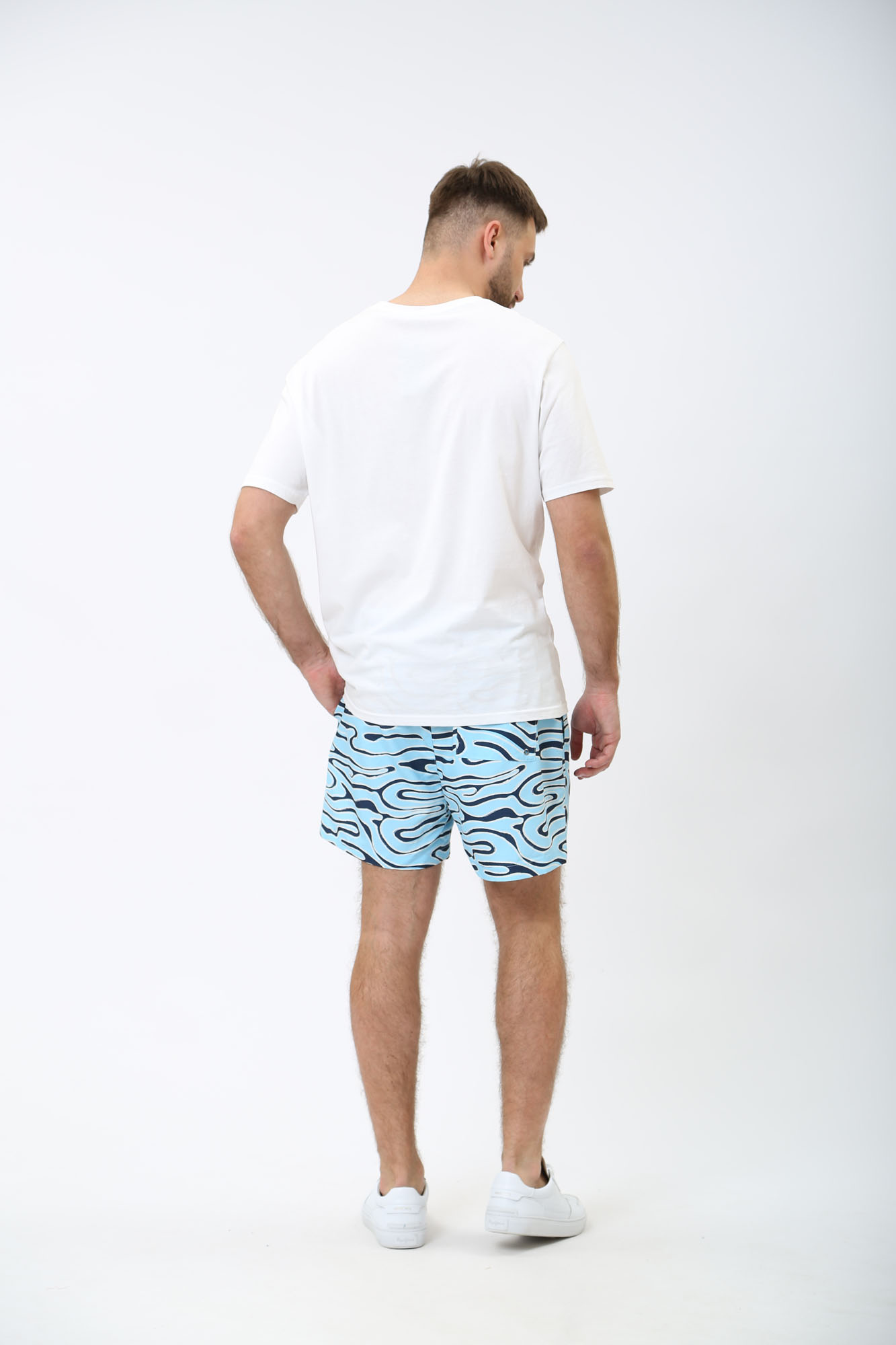 1015275 Шорты плавательные Mustang Голубой