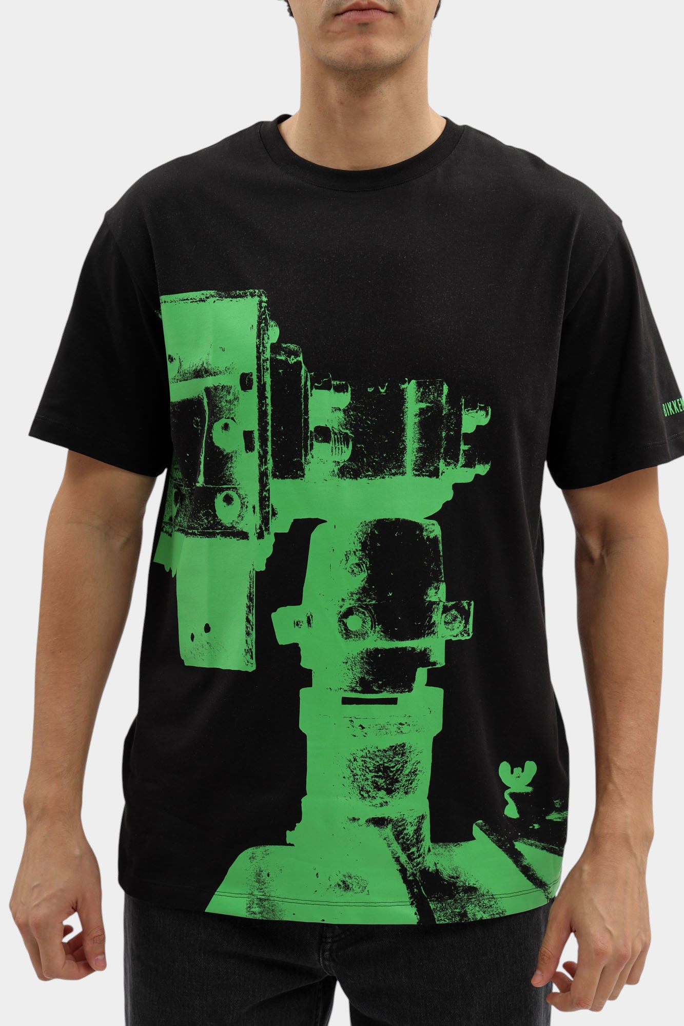 BMT1221 Футболка Bikkembergs Черный