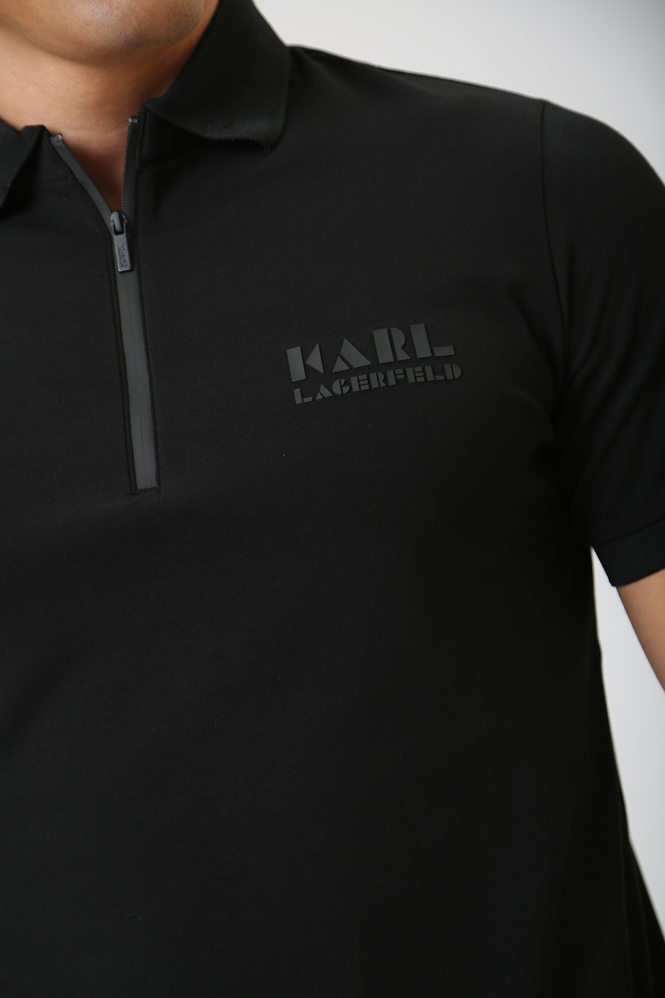 533221_745081 Поло Karl Lagerfeld Черный