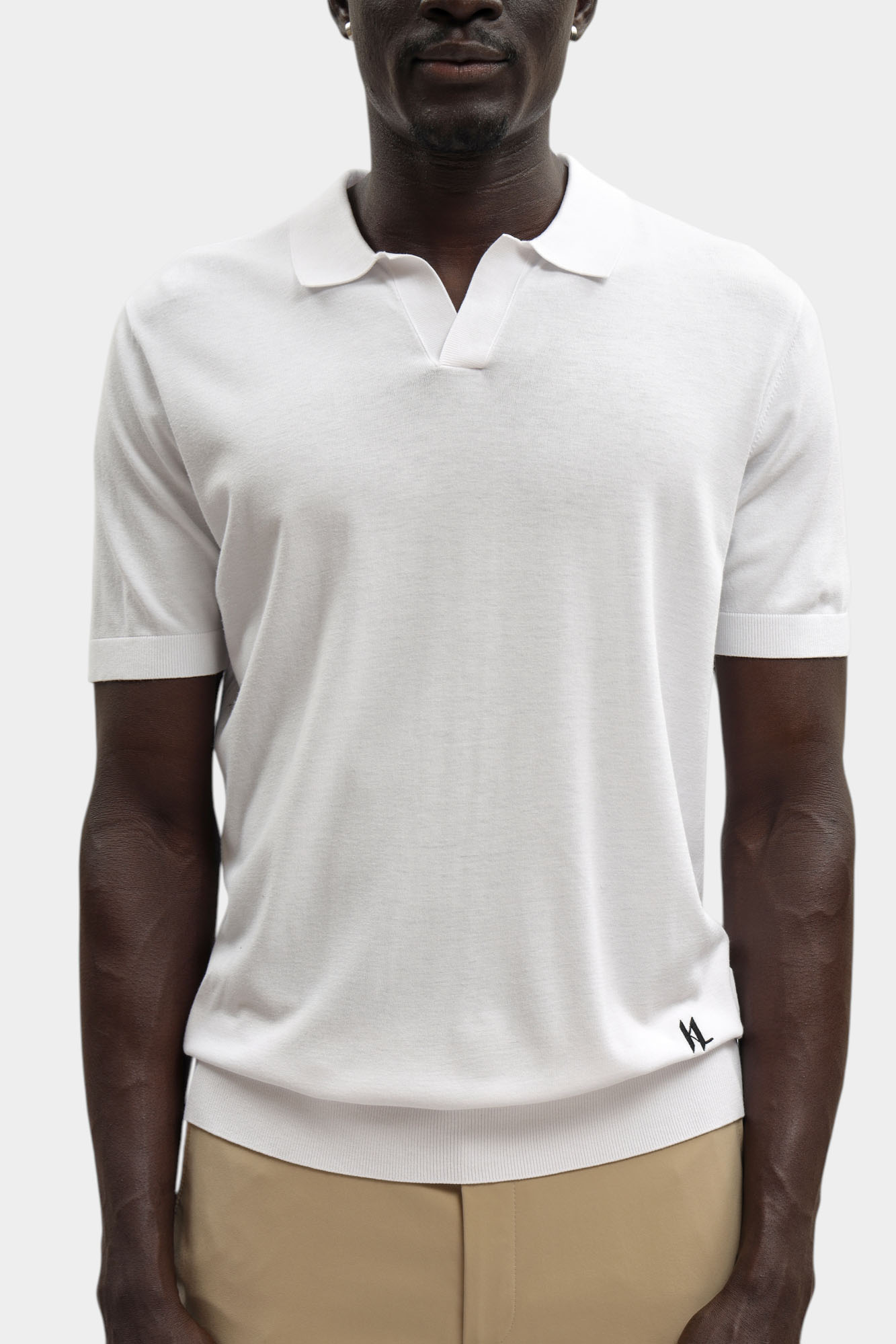 562302_655014 Поло Karl Lagerfeld Белый