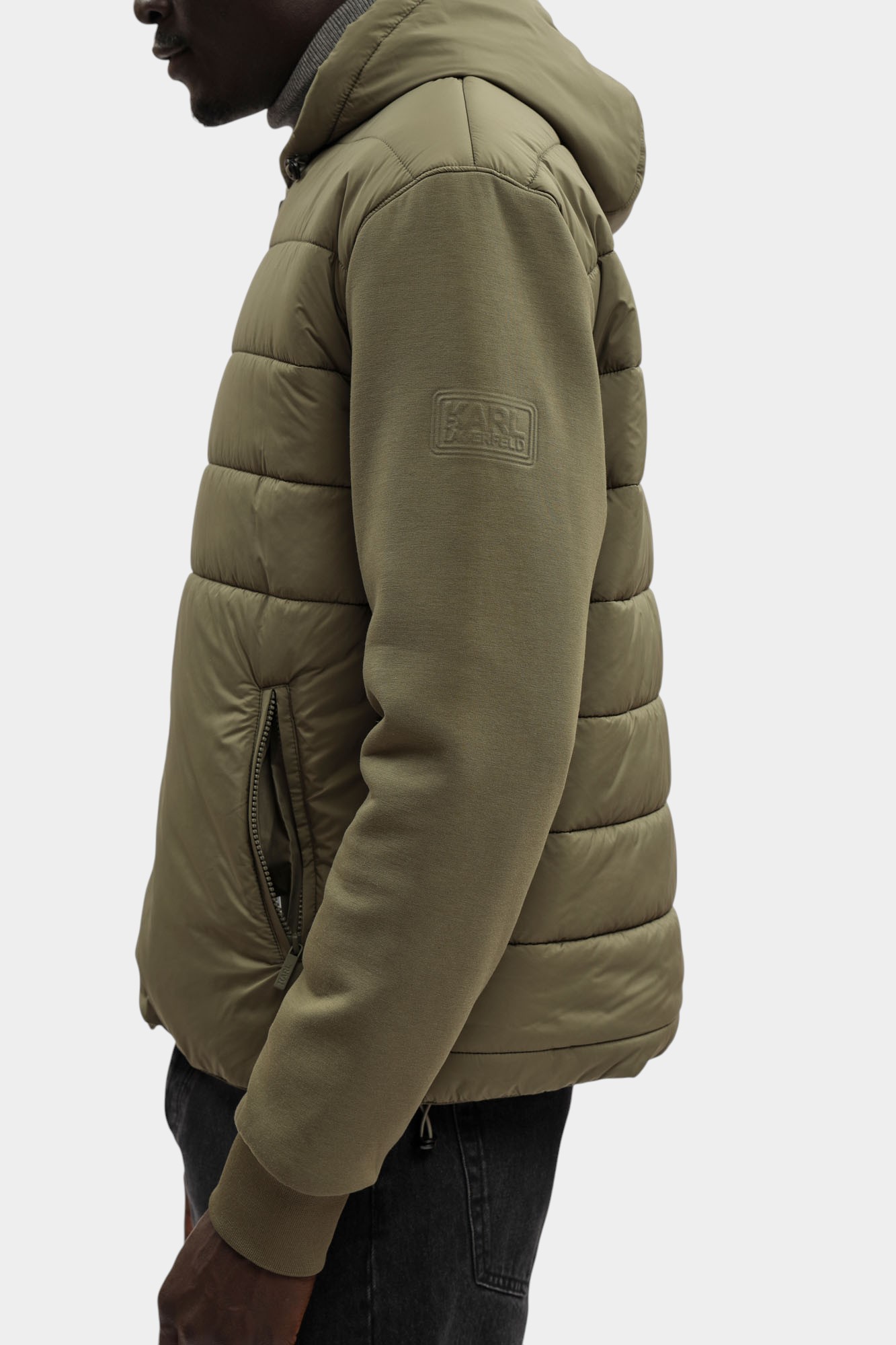 554525_505060 Куртка Karl Lagerfeld Зеленый