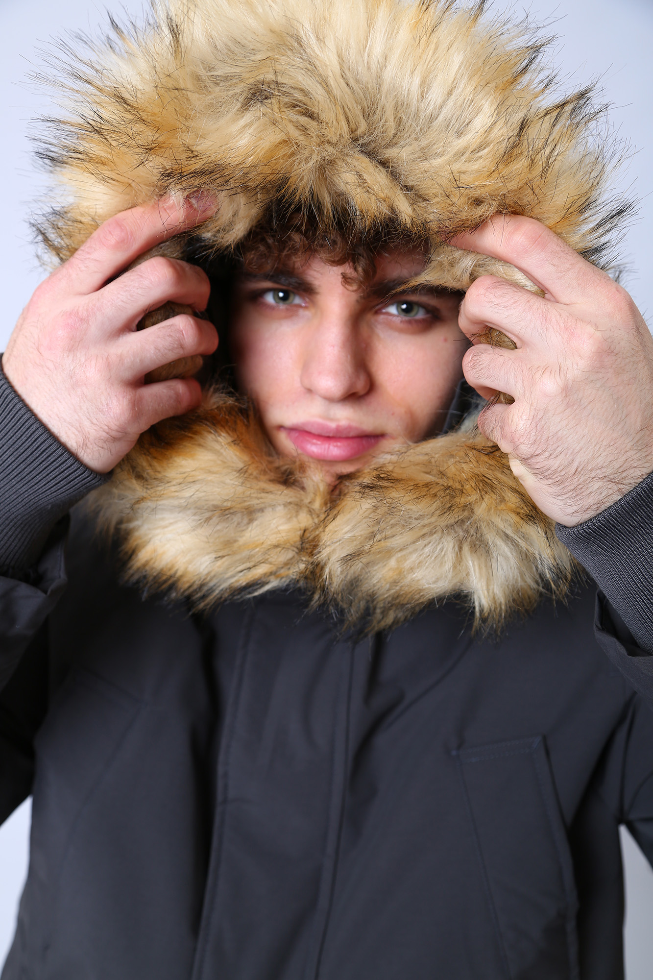 1012701-4070 Куртка утепленная Mustang Серый