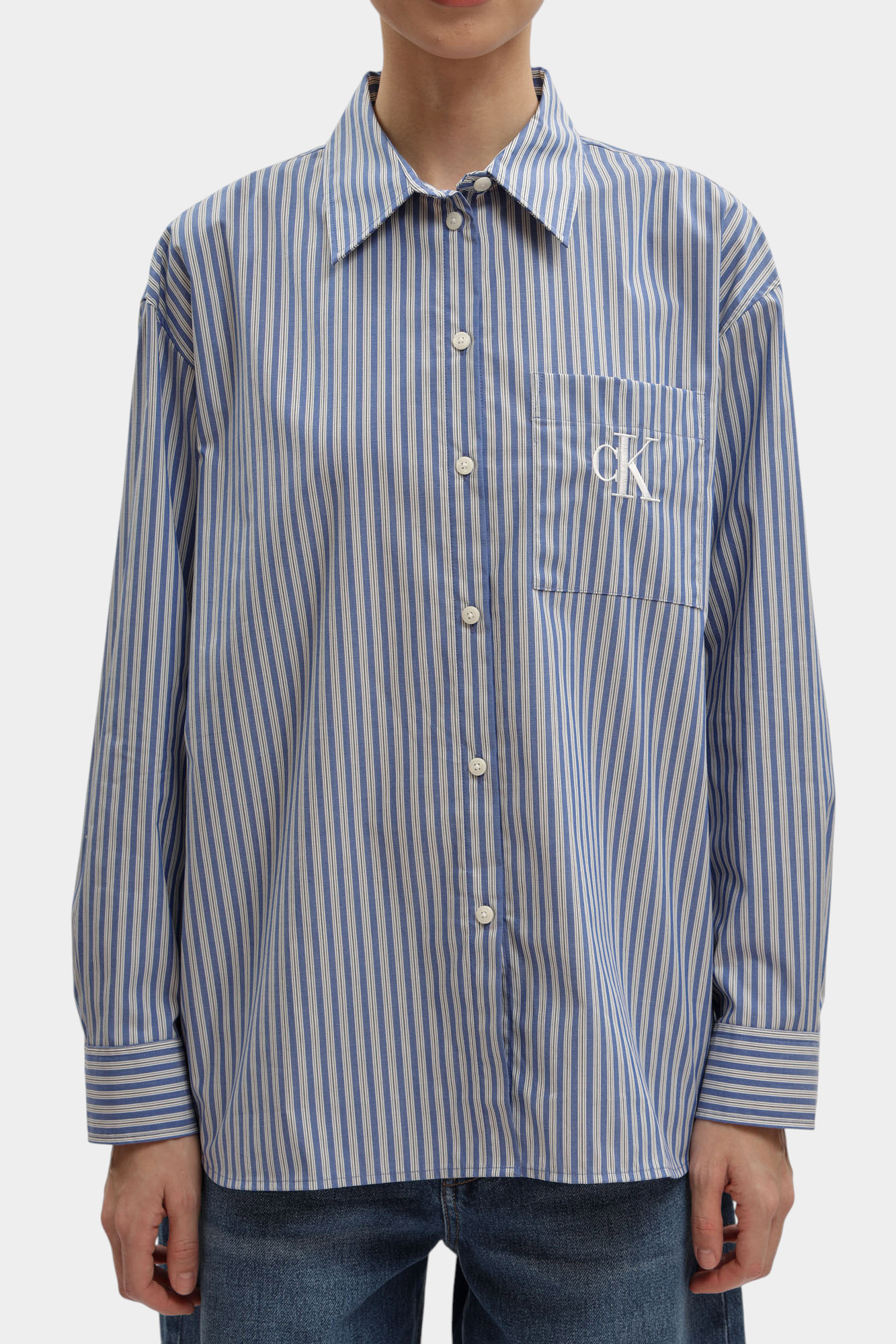 Рубашка Calvin Klein Jeans Серый