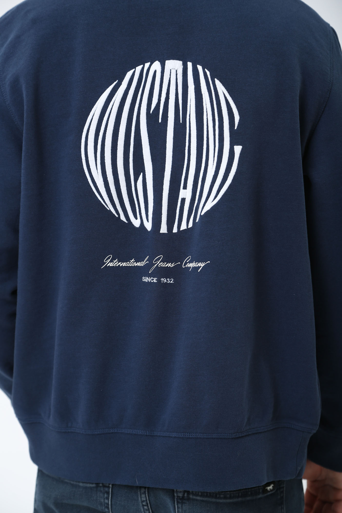 1014787 Толстовка Mustang Синий