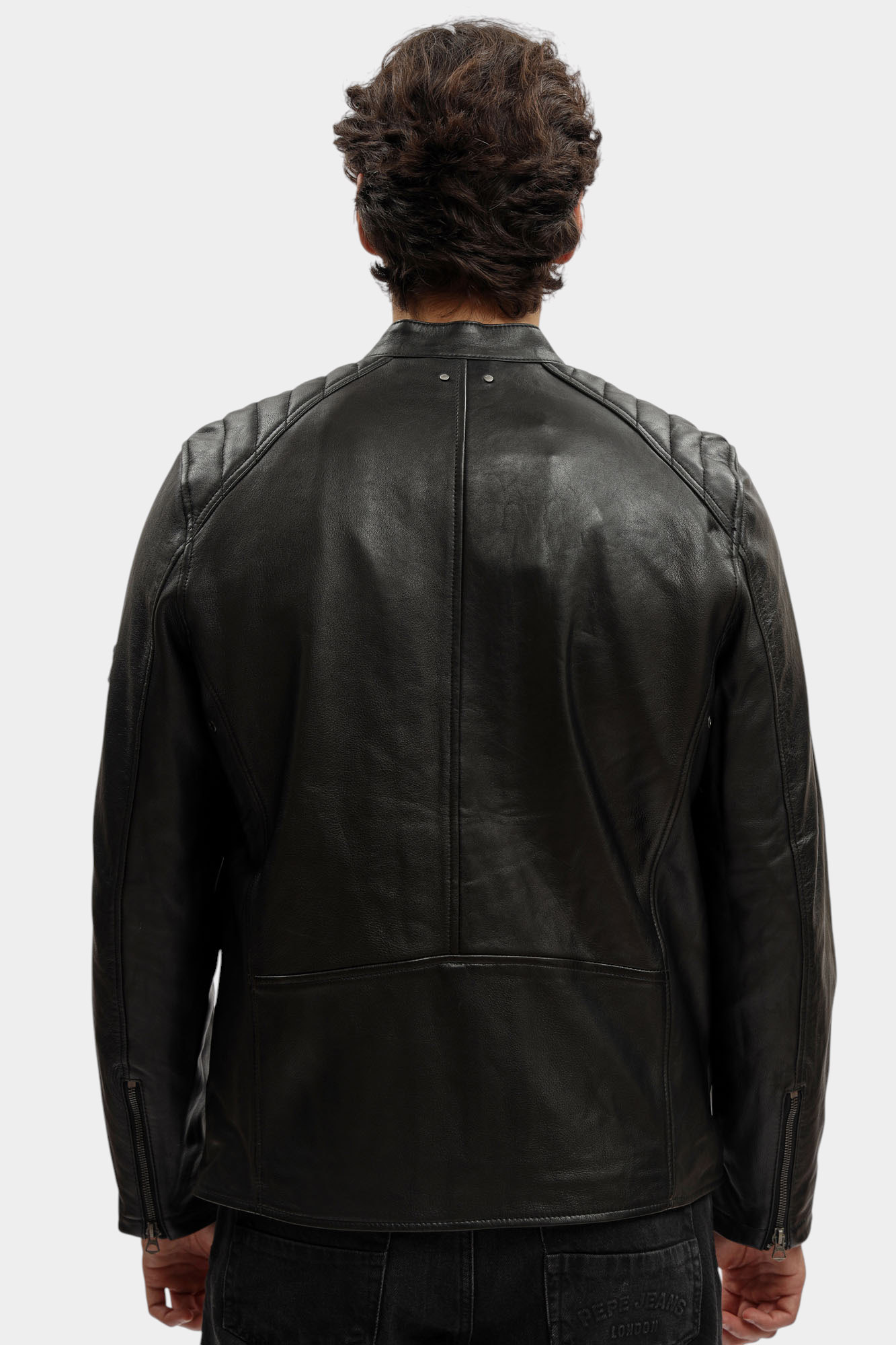 PM4027178 Куртка кожаная Pepe Jeans Черный