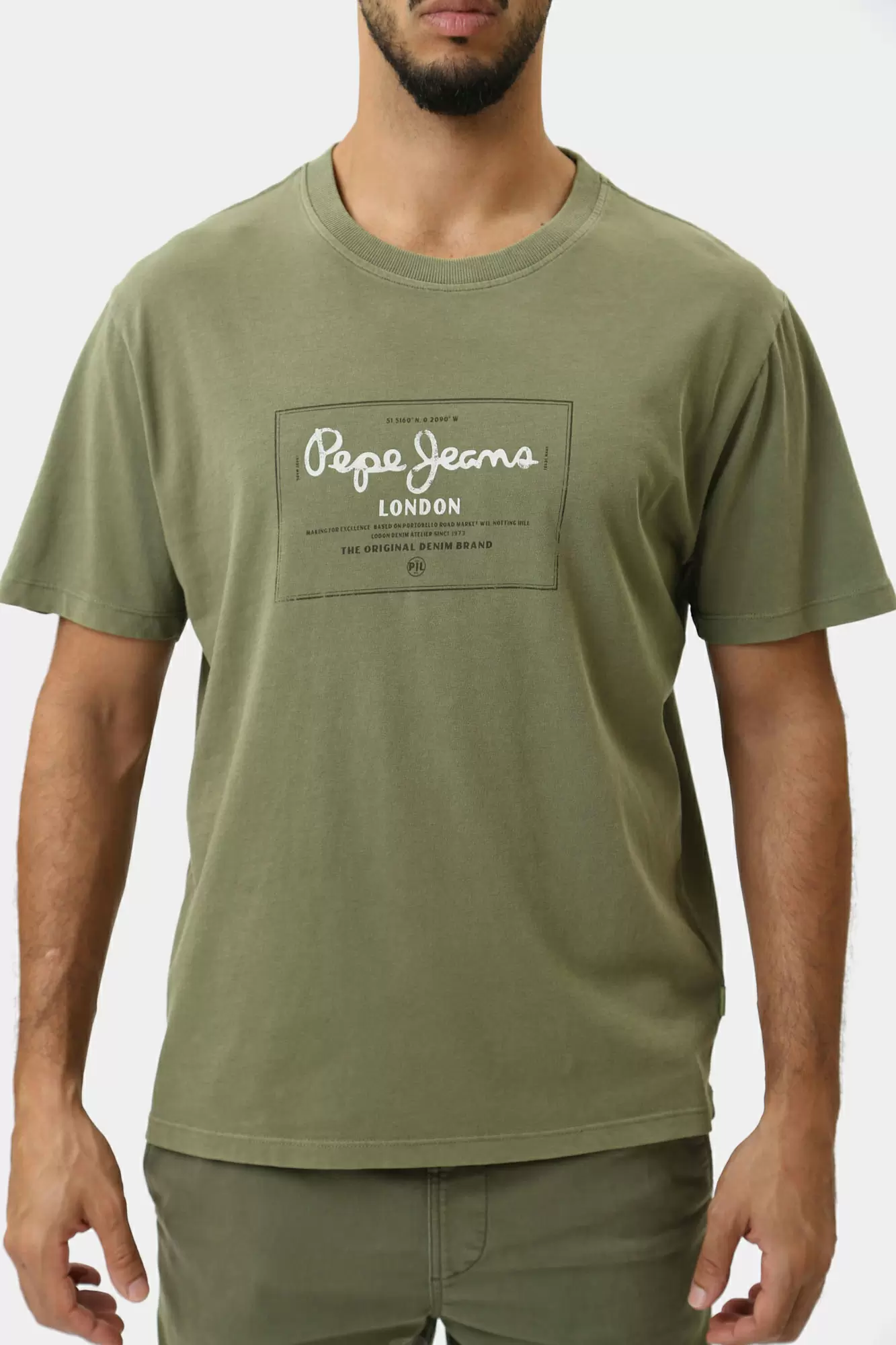 PM509650 Футболка Pepe Jeans Хаки