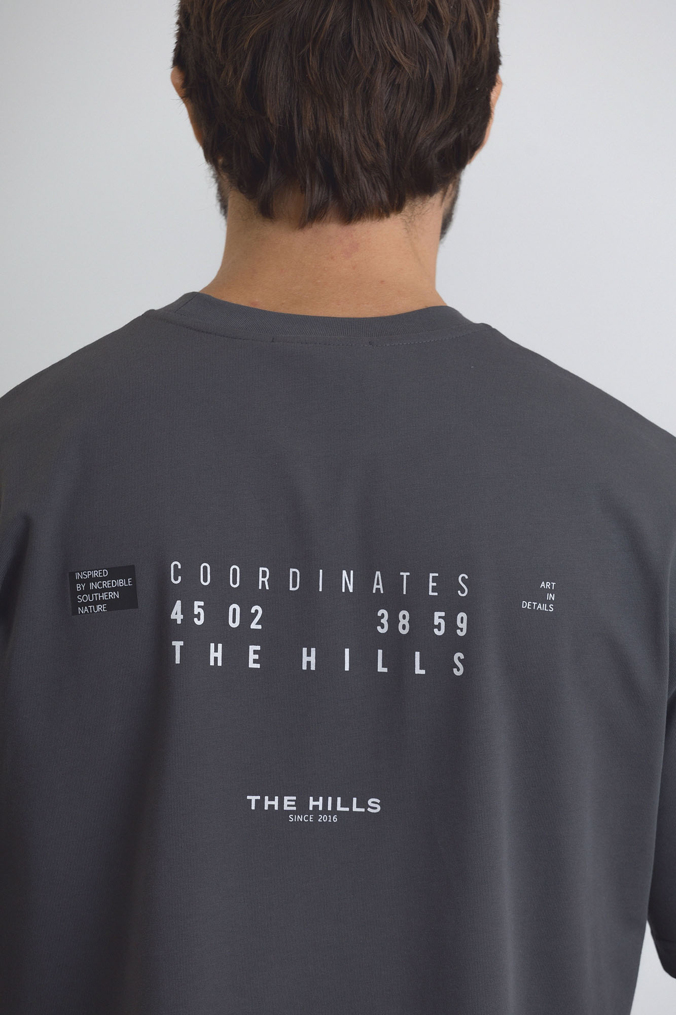 M-252-THT-22-2004 Футболка The Hills Серый