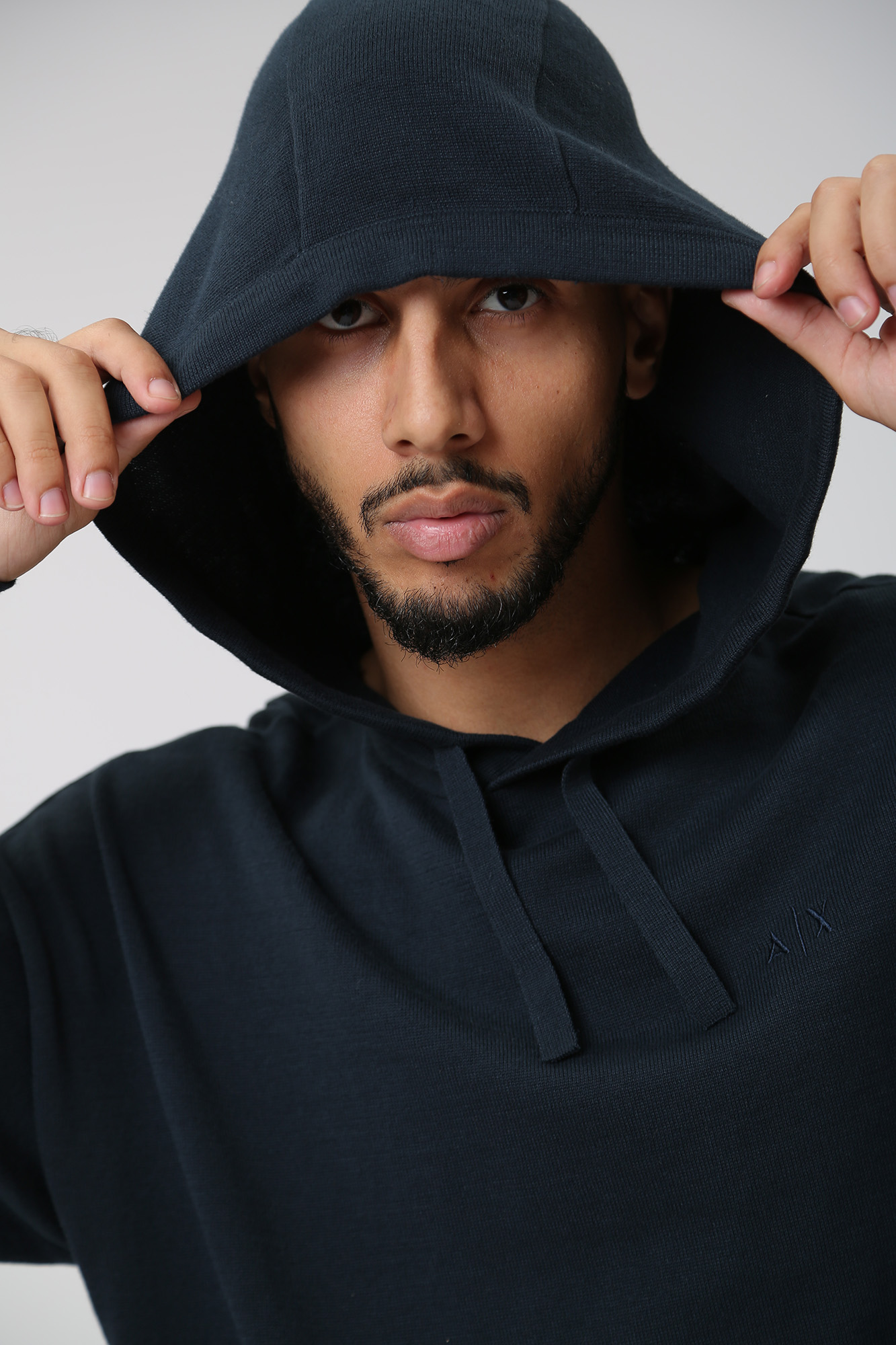 3RZM1H_ZM1MZ Худи Armani Exchange Синий