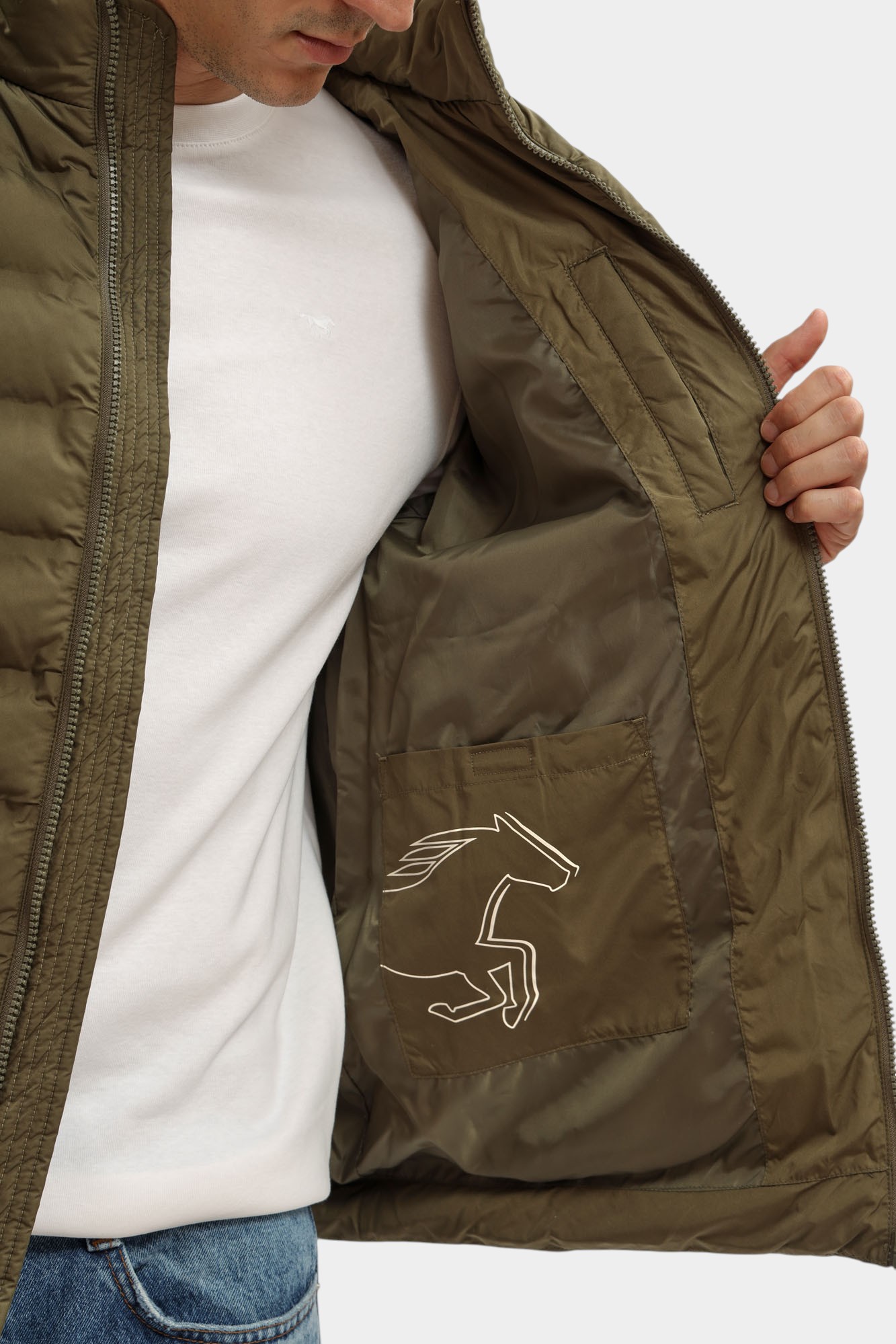 1016890 Куртка Mustang Зеленый