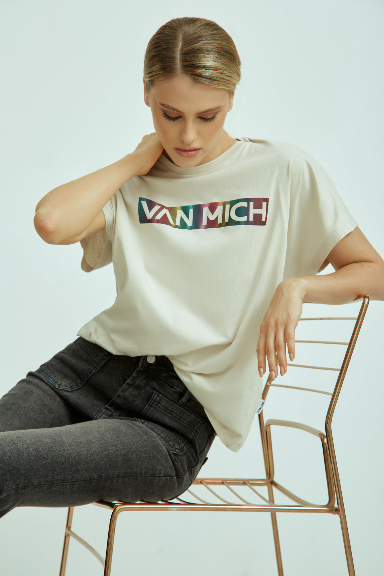 Футболка Van Mich Бежевый