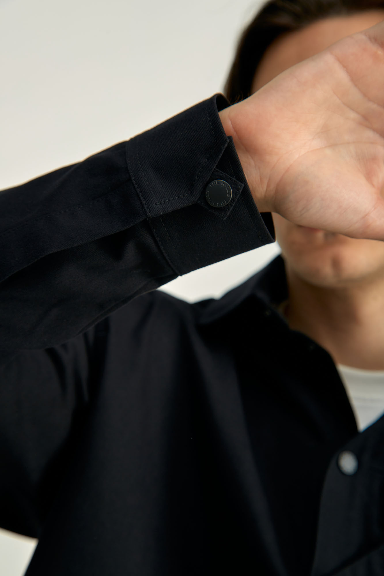 M-241-TH-56-1014 Рубашка с длинным рукавом The Hills Черный