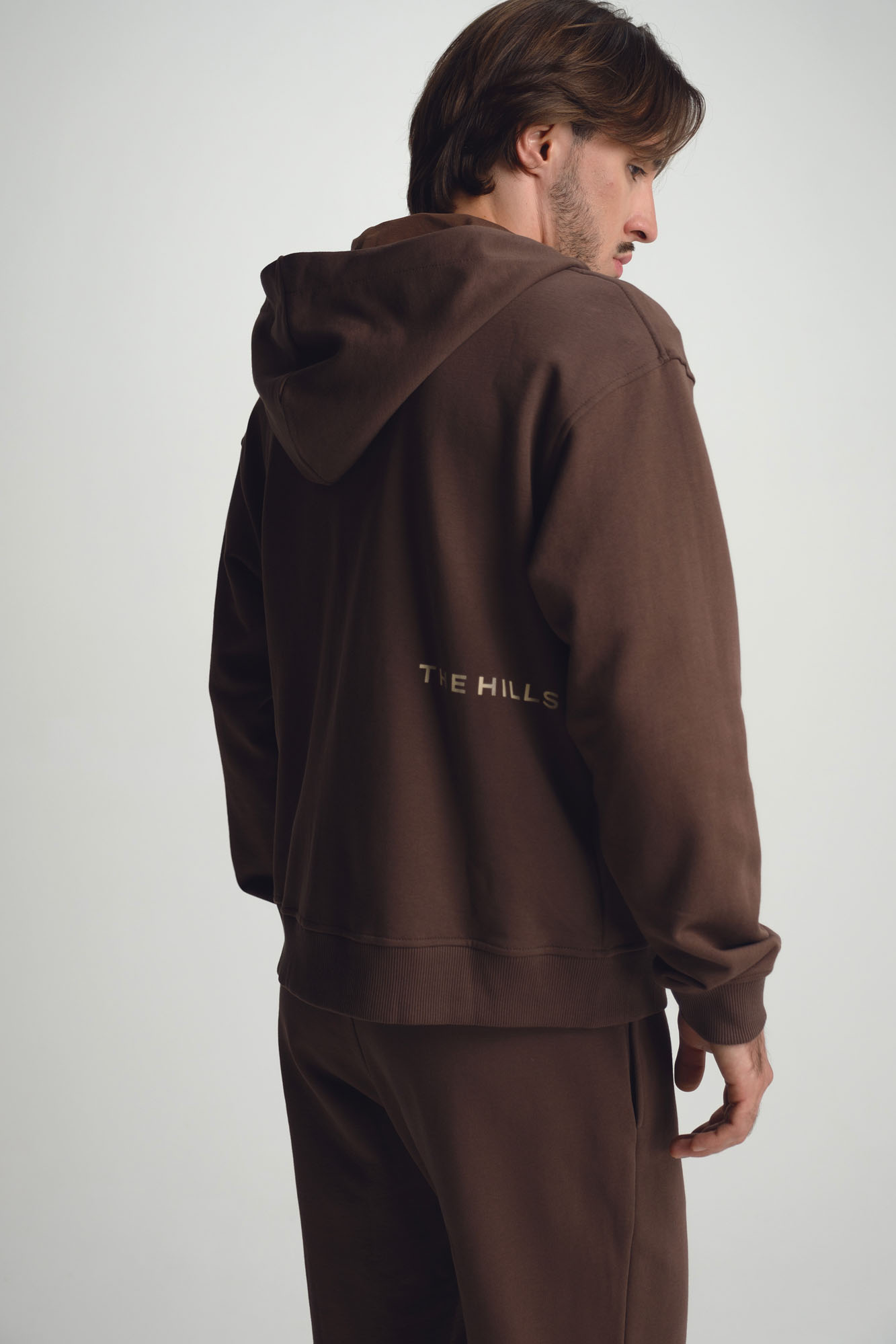 M-252-P-20-0701 Толстовка The Hills Коричневый