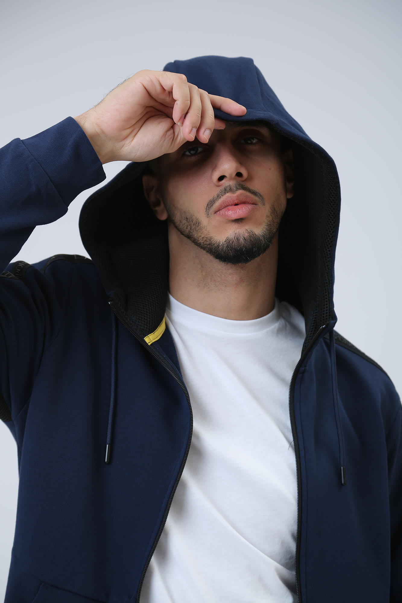 3DPM88_PJEQZ Толстовка с капюшоном EA7 Синий