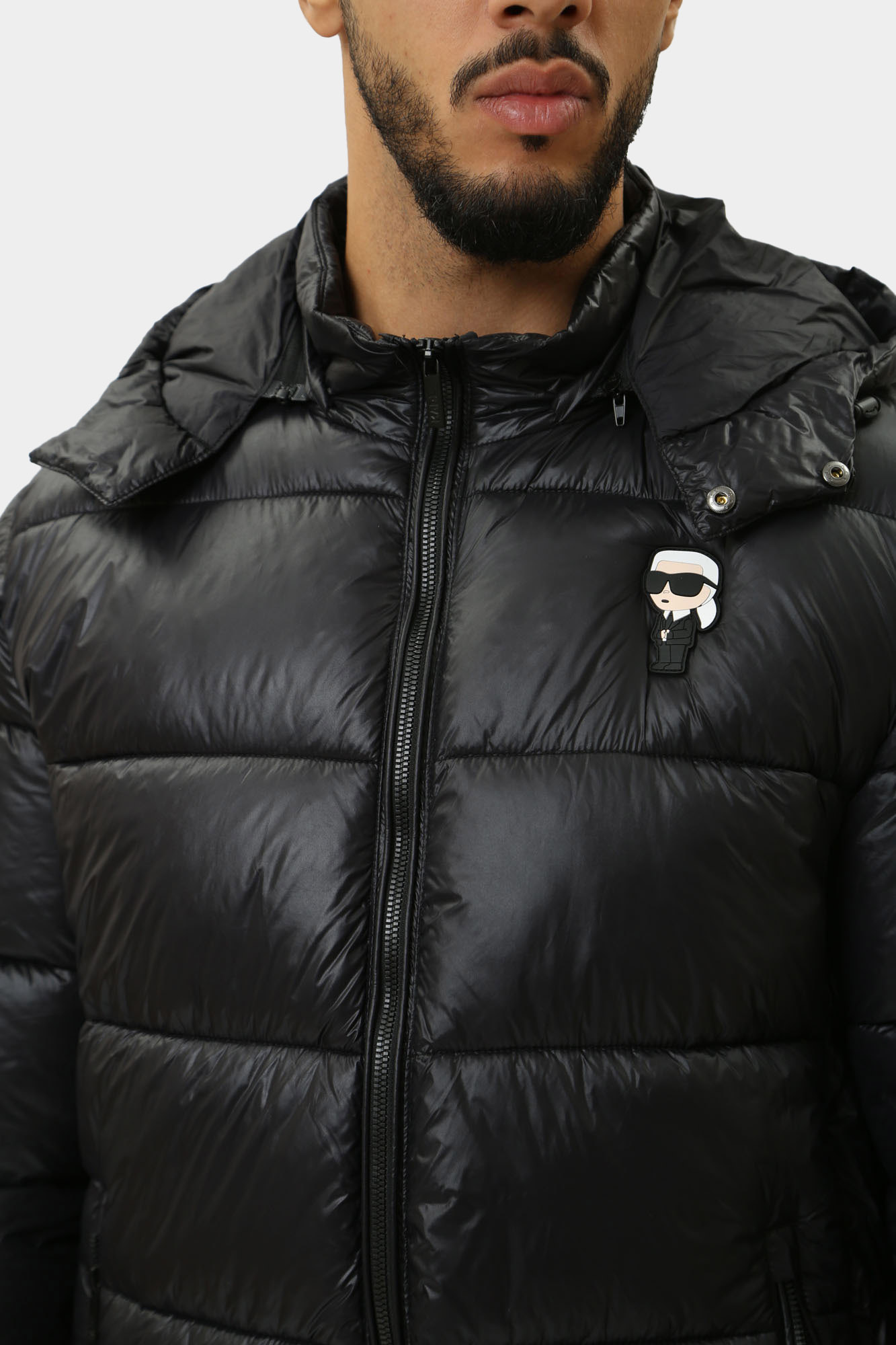 544590_505022 Куртка утепленная Karl Lagerfeld Черный