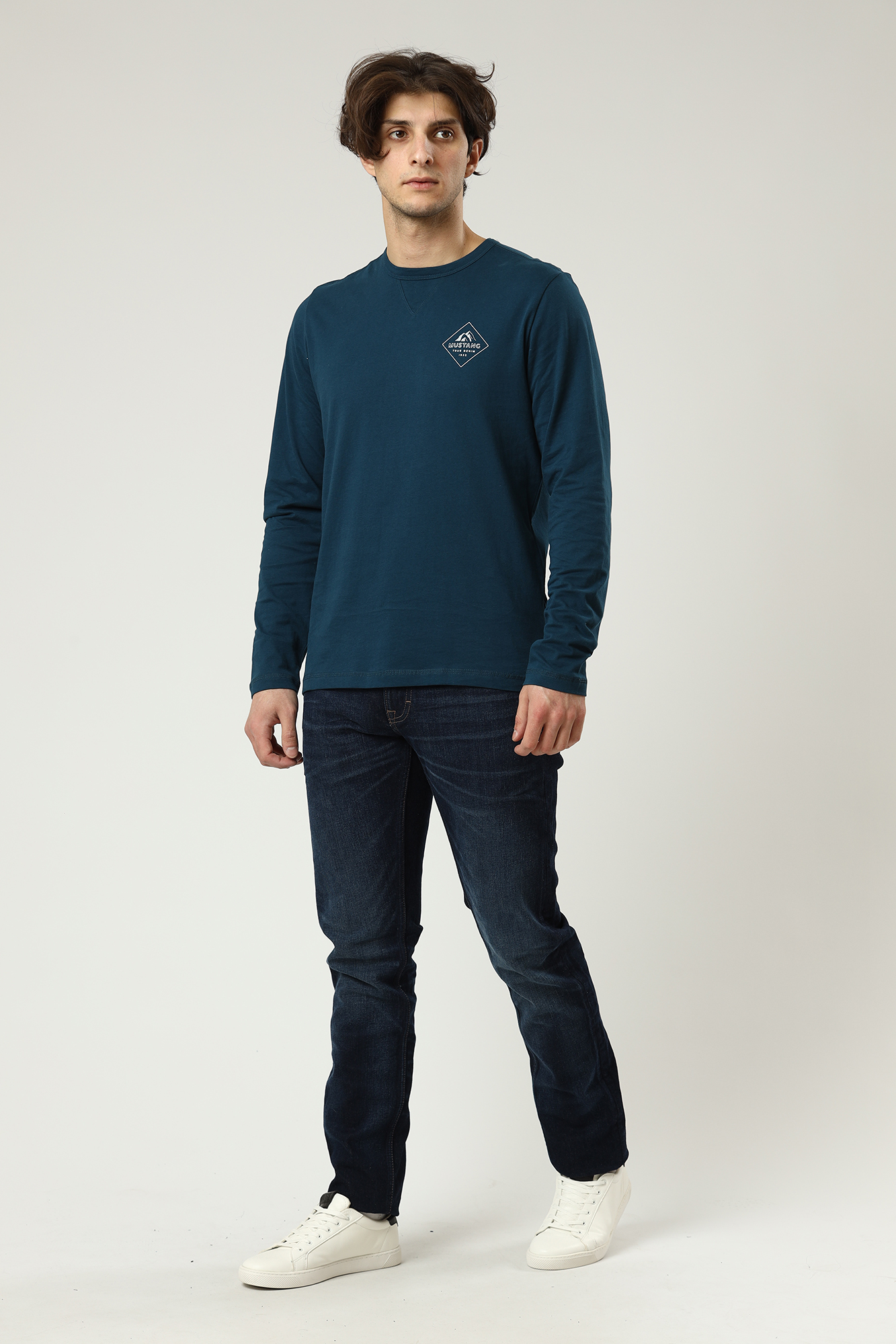 1012345-5000 Джинсы Oregon Tapered Mustang Синий