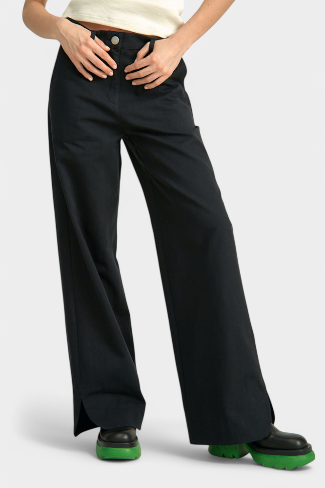 Рубашка с длинным рукавом Armani Exchange Хлопок Черный