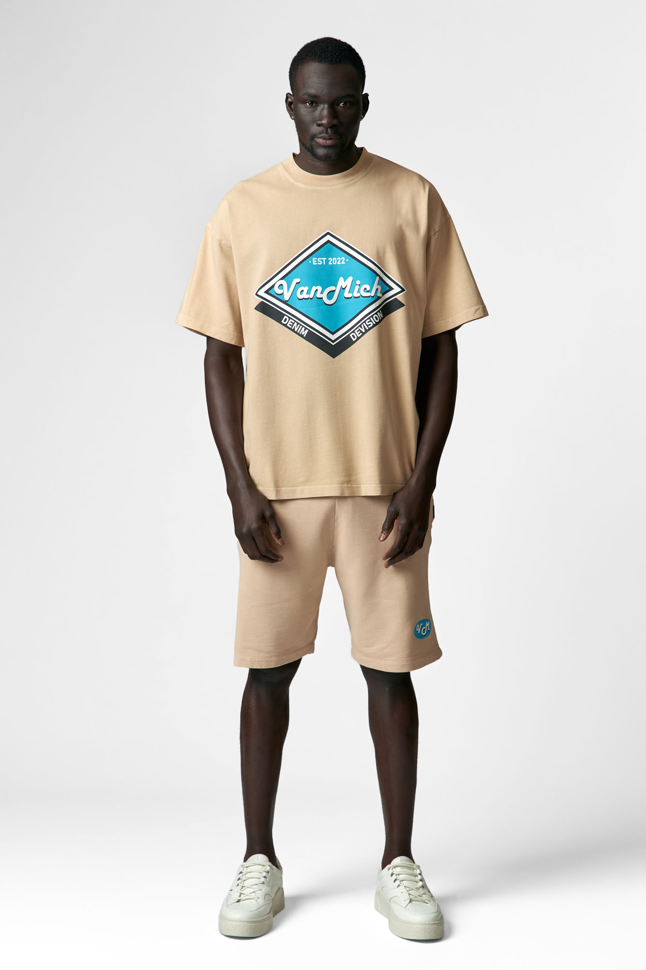 VM-ERK-22-413 Футболка Van Mich Бежевый