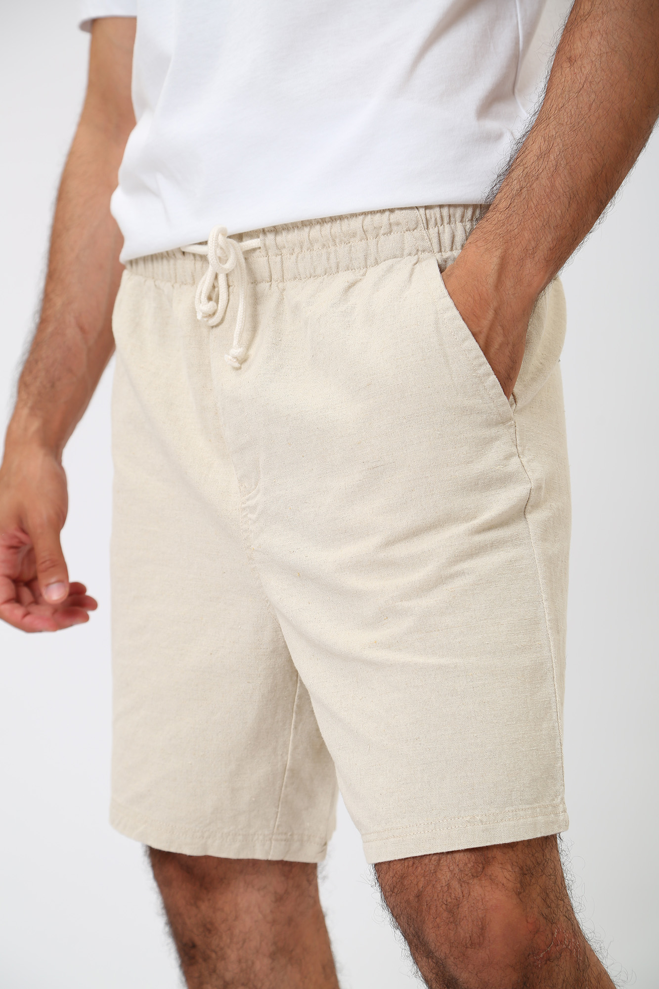 1013990 Шорты Mustang Бежевый