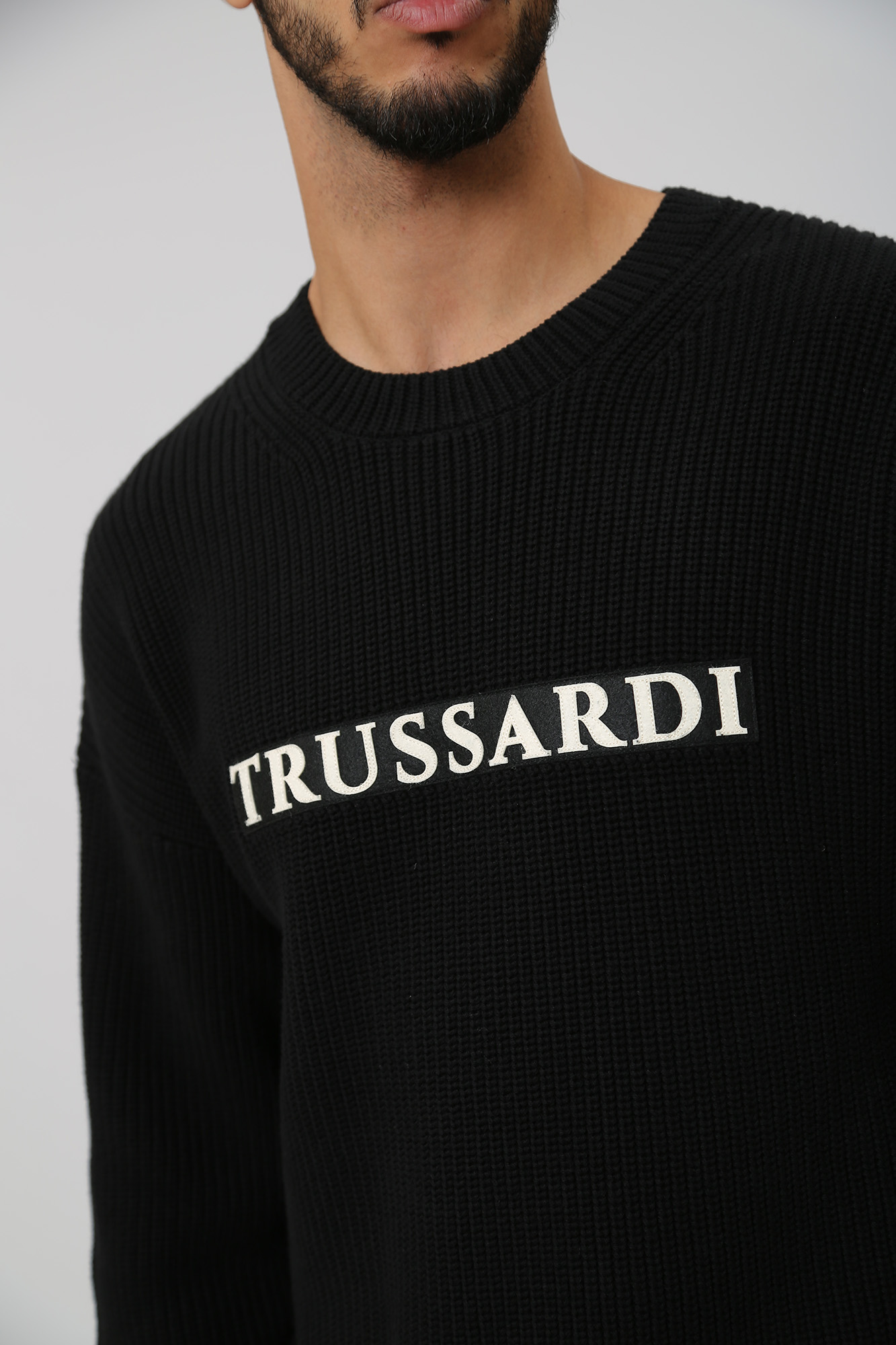 52M00741-0F000827 Джемпер Trussardi Черный