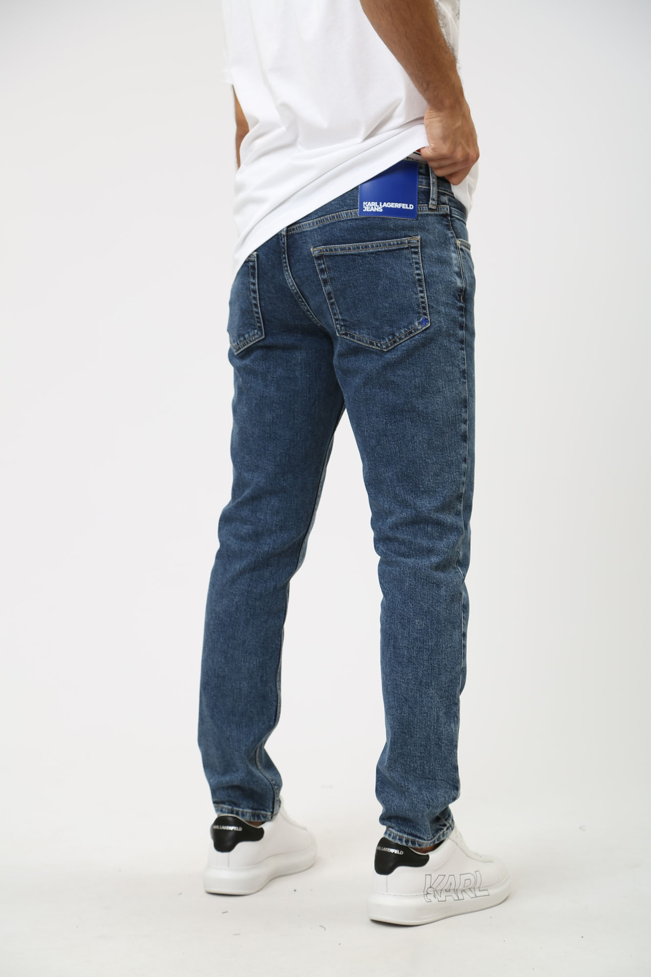 240D1103 Джинсы SLIM  Karl Lagerfeld Jeans Синий