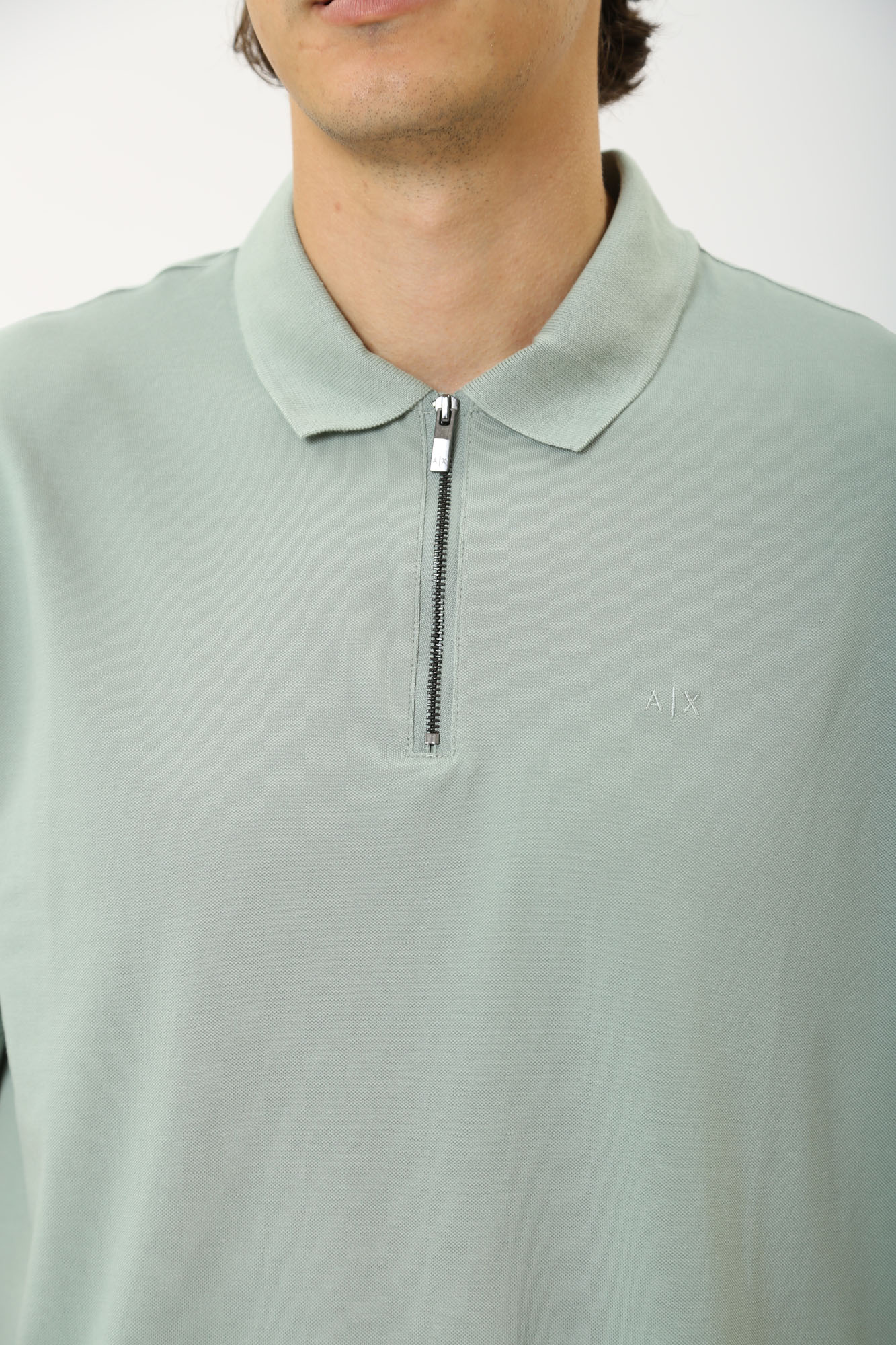 6DZFHG_ZJXHZ_1894 Поло Armani Exchange Зеленый