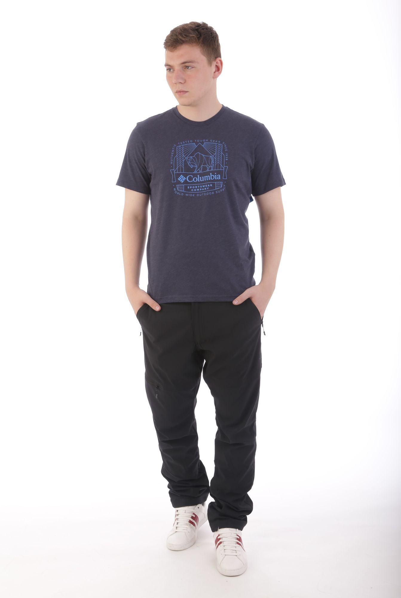 1863821 Брюки спортивные Columbia Черный