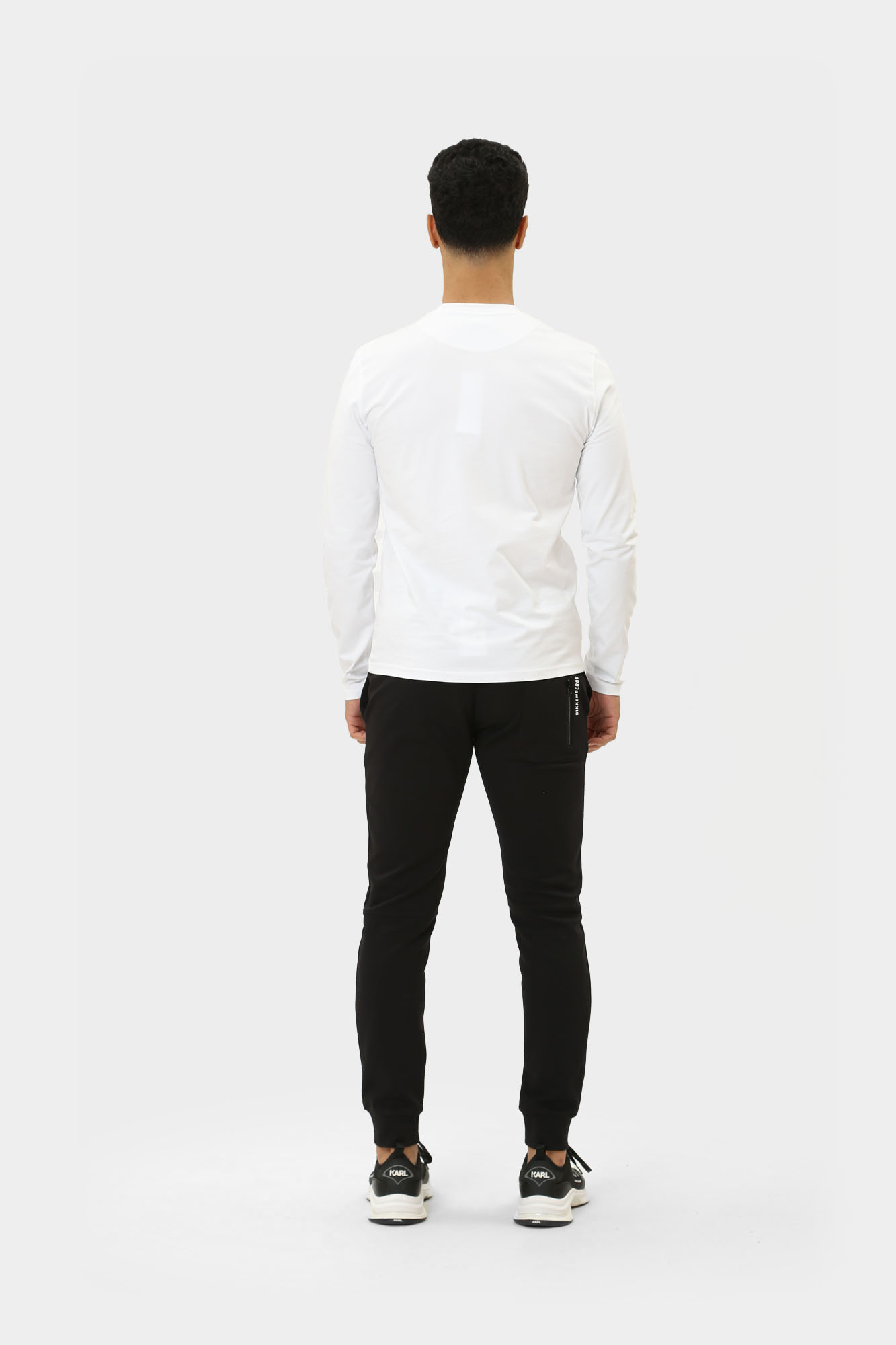 PBMT0246 Лонгслив Bikkembergs Белый