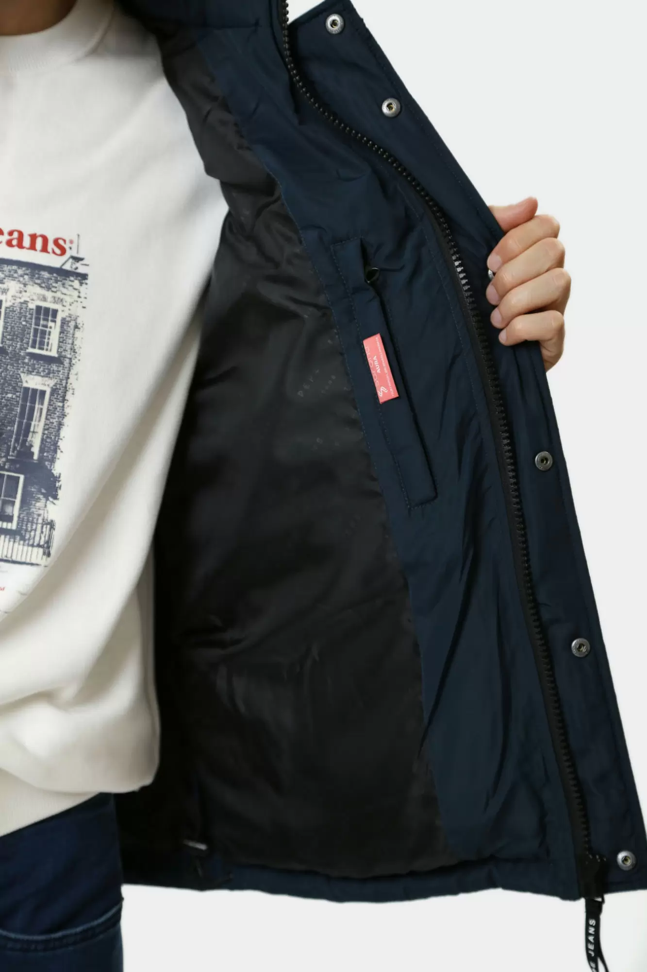 PM403015 Жилет утепленный Pepe Jeans Синий