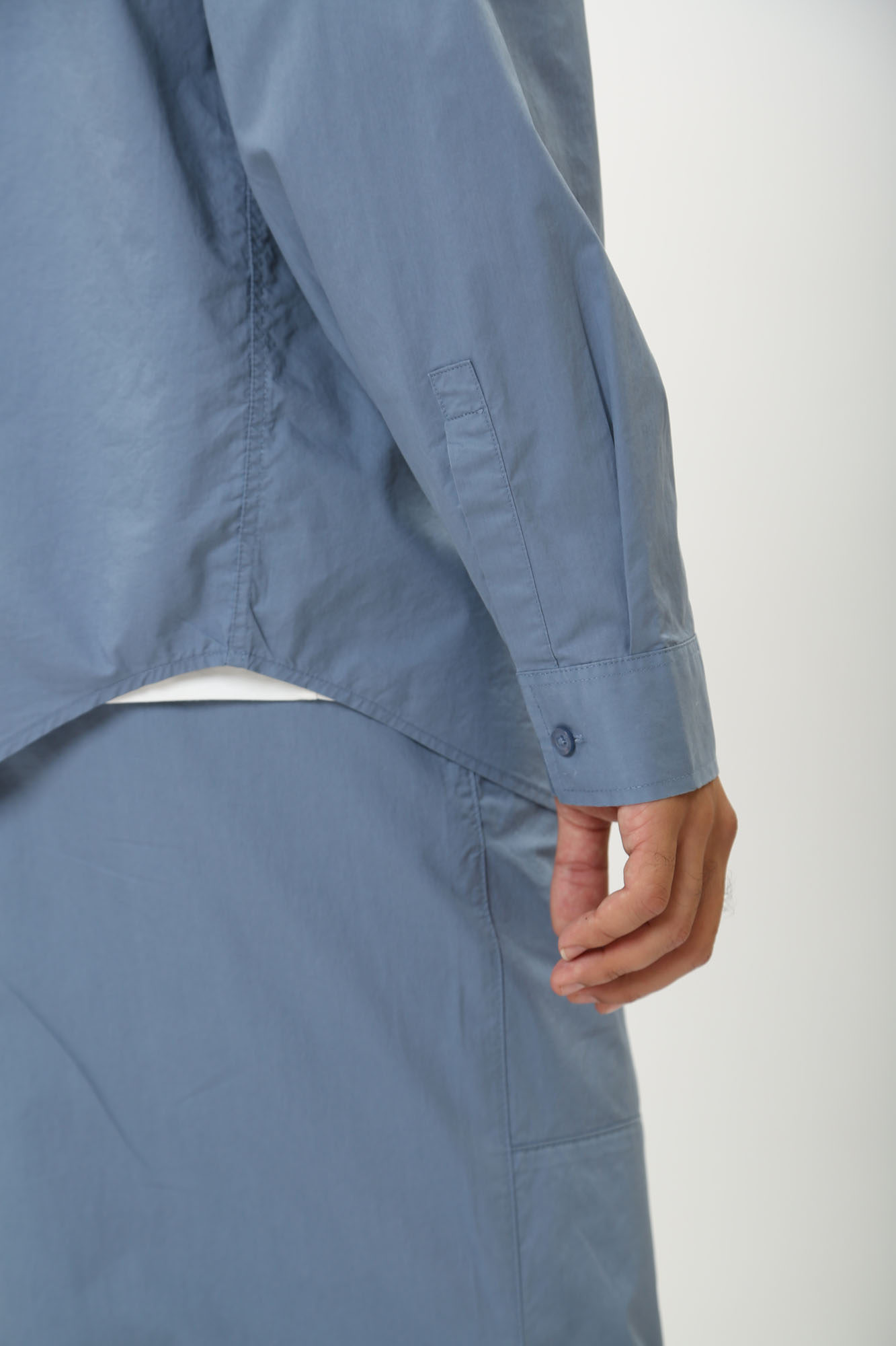 6DZCL7_ZN3CZ_15DU Рубашка с длинным рукавом Armani Exchange Голубой