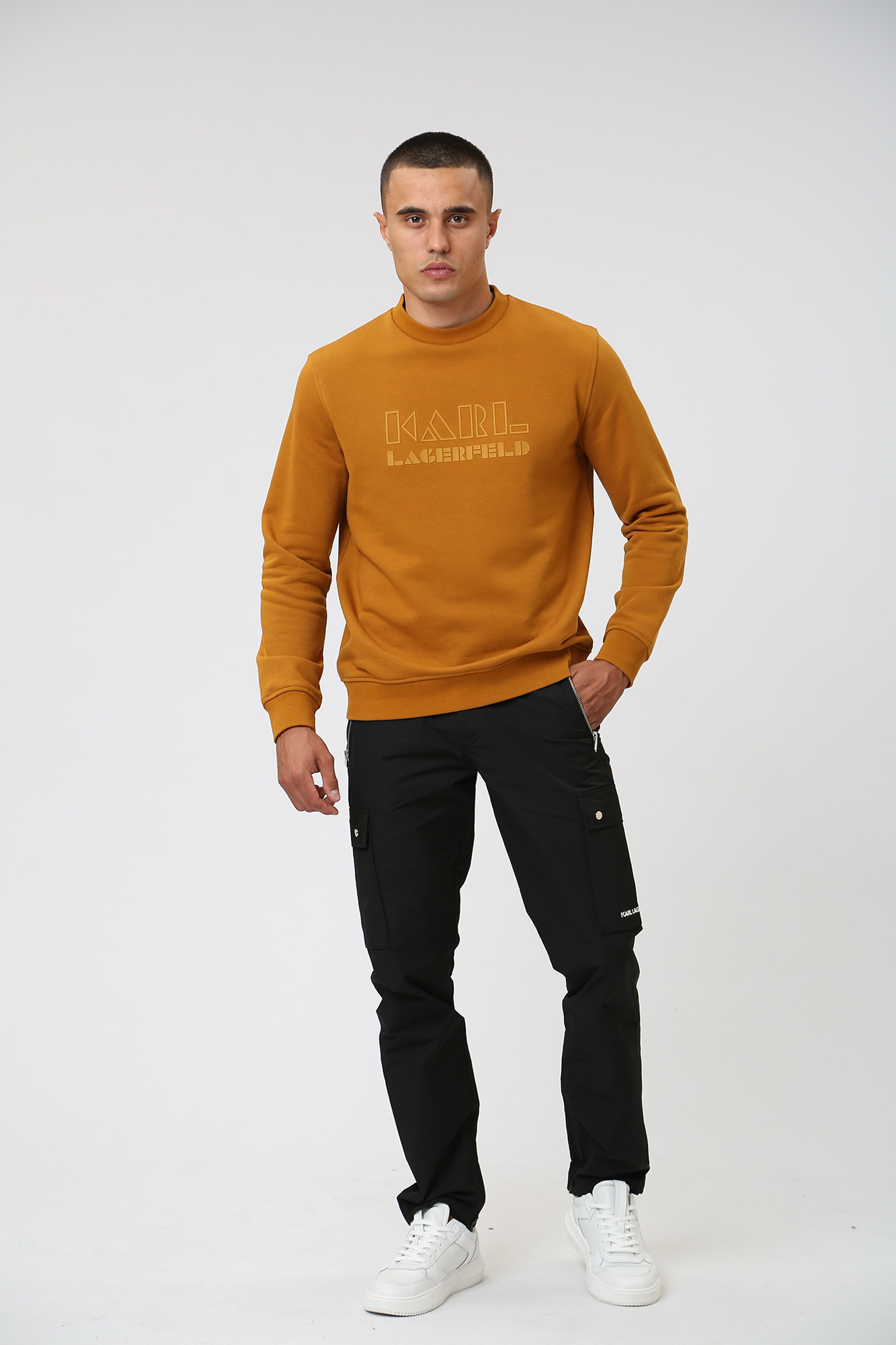 533910_705060 Свитшот Karl Lagerfeld Коричневый