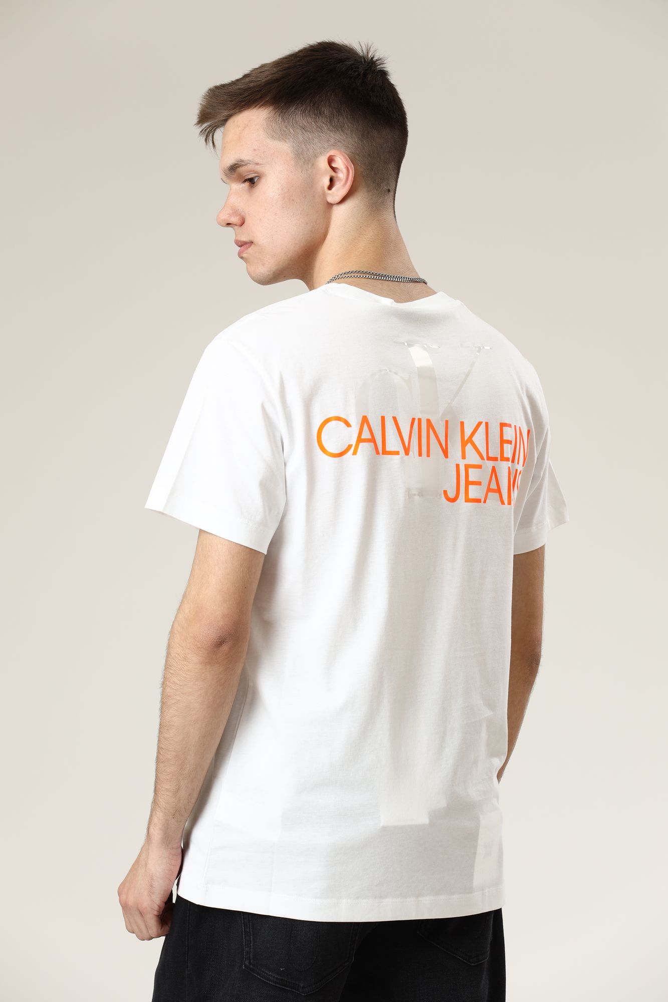 J30J317507 Футболка Calvin Klein Jeans Белый