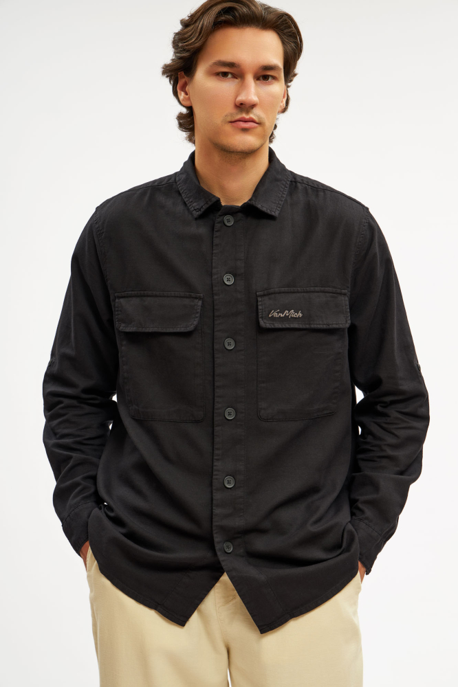 Рубашка льняная Van Mich