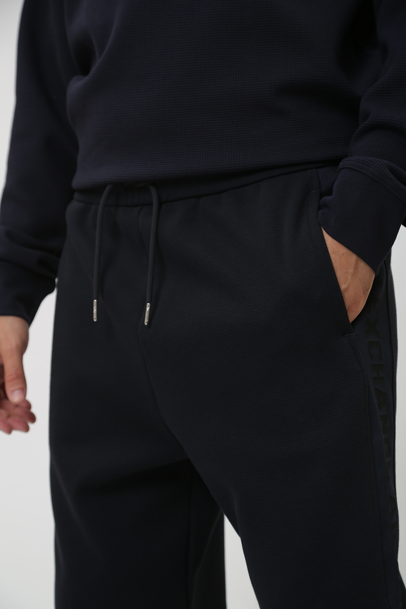 3DZPLA_ZJLGZ Брюки спортивные Armani Exchange Синий