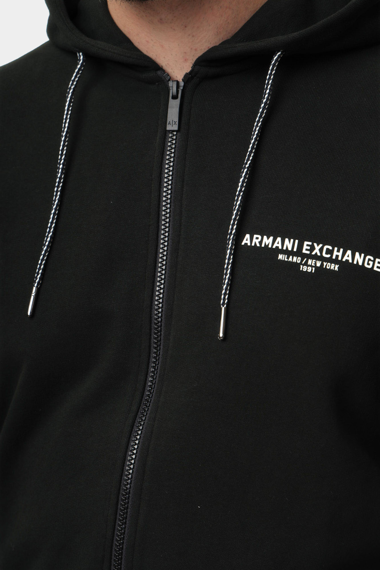 XM000223_AF12656 Толстовка с капюшоном Armani Exchange Черный