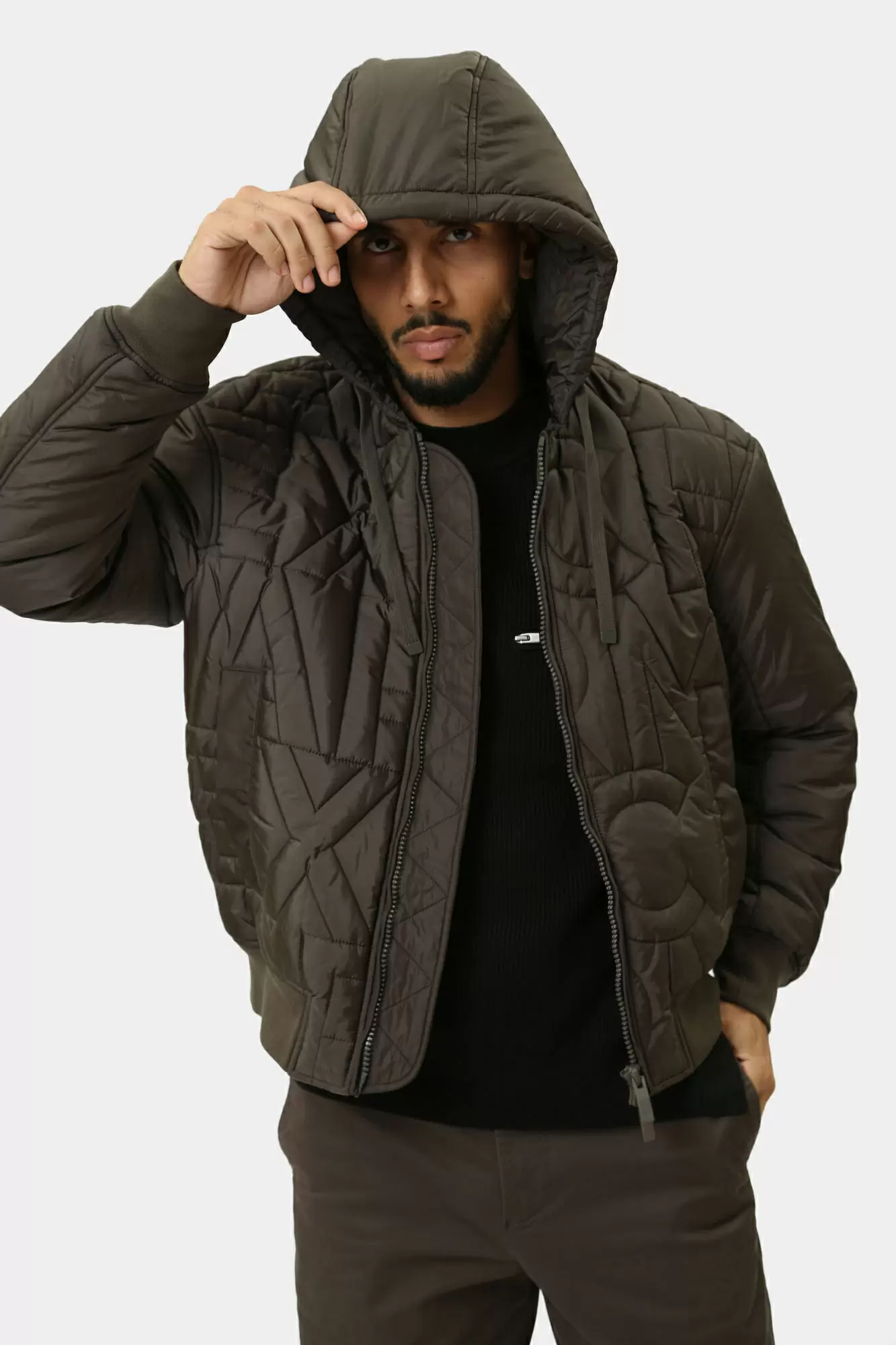 6DZB11_ZN4XZ Куртка Armani Exchange Черный