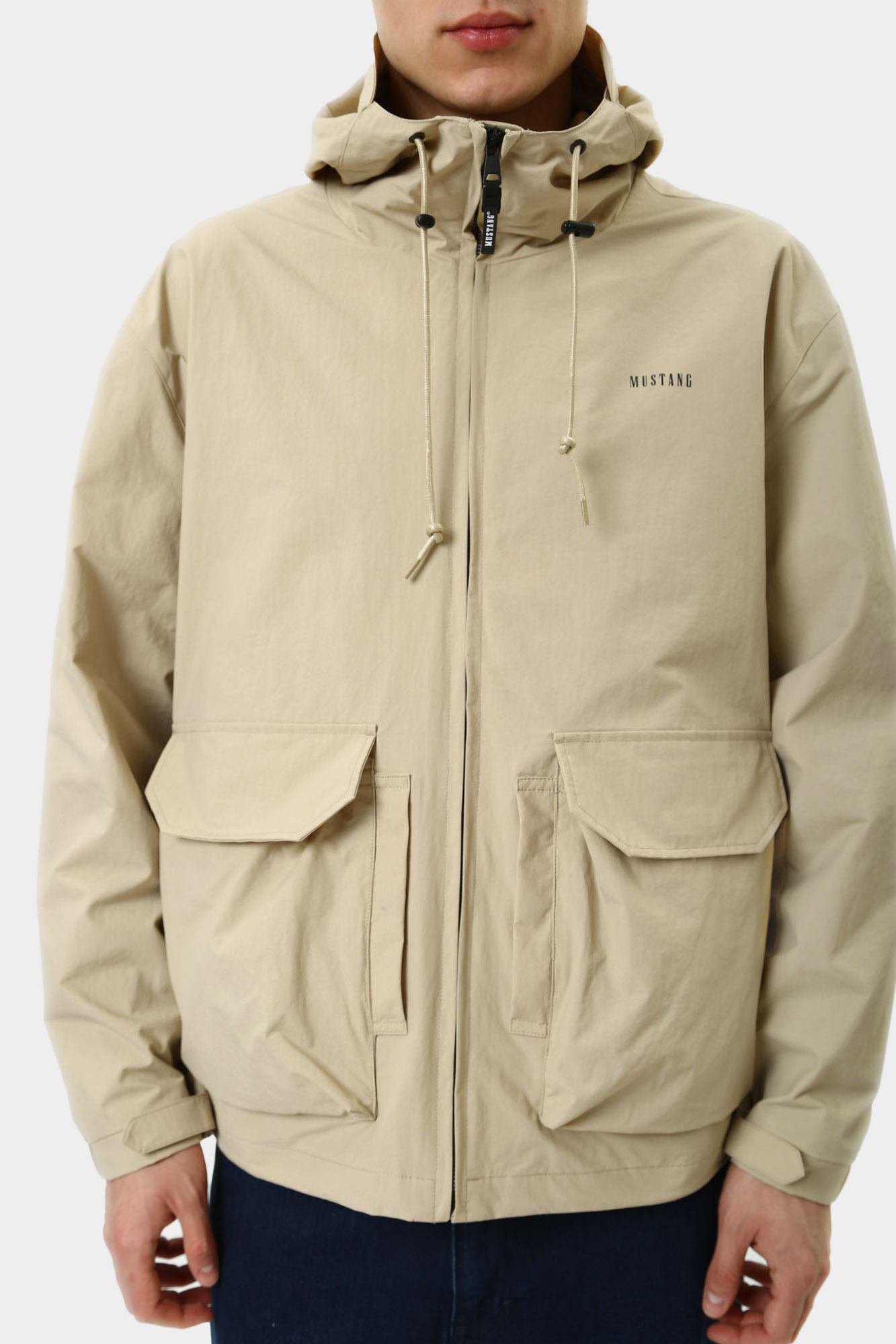 1016233 Куртка легкая Mustang Бежевый