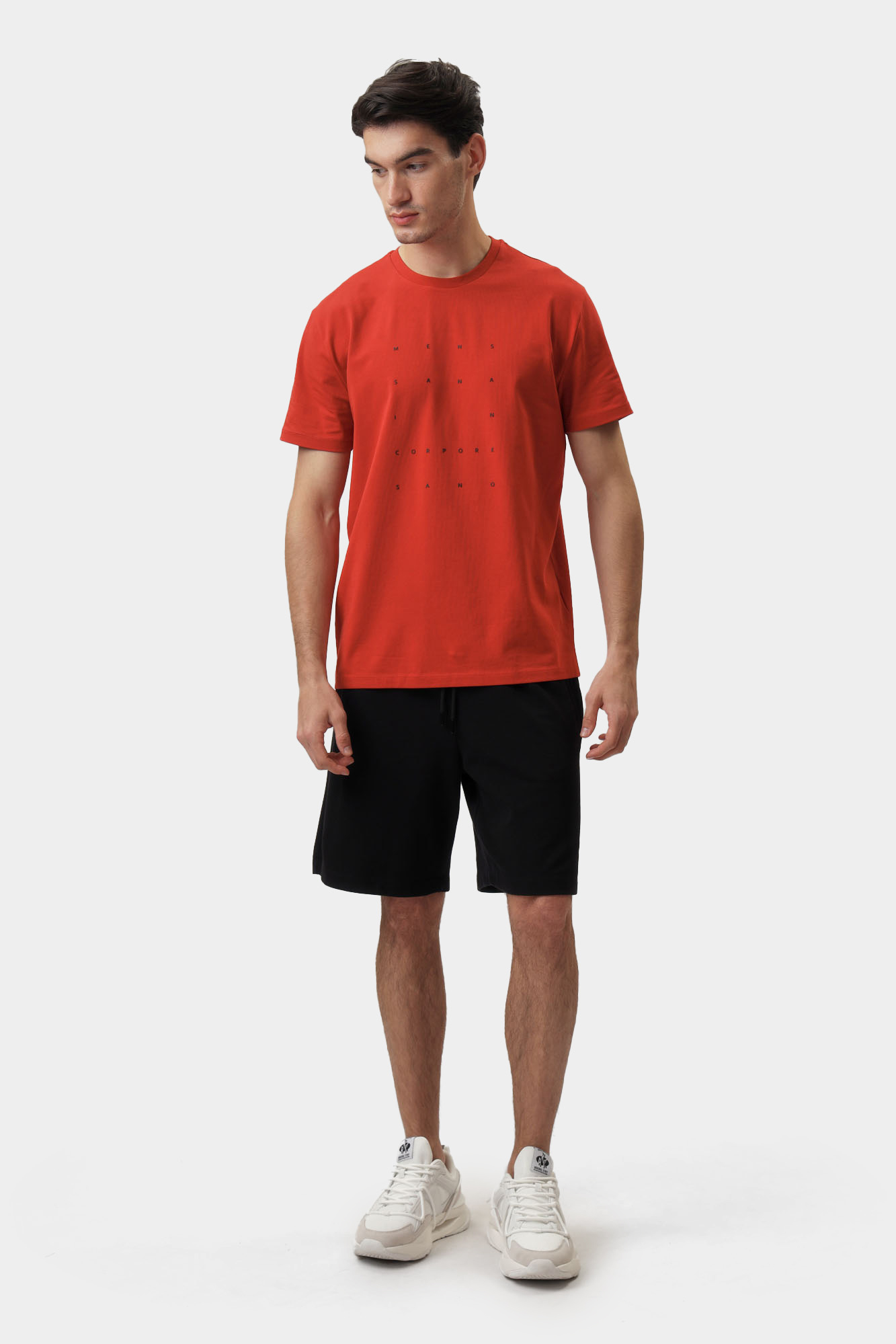 BMT0708 Футболка Bikkembergs Оранжевый