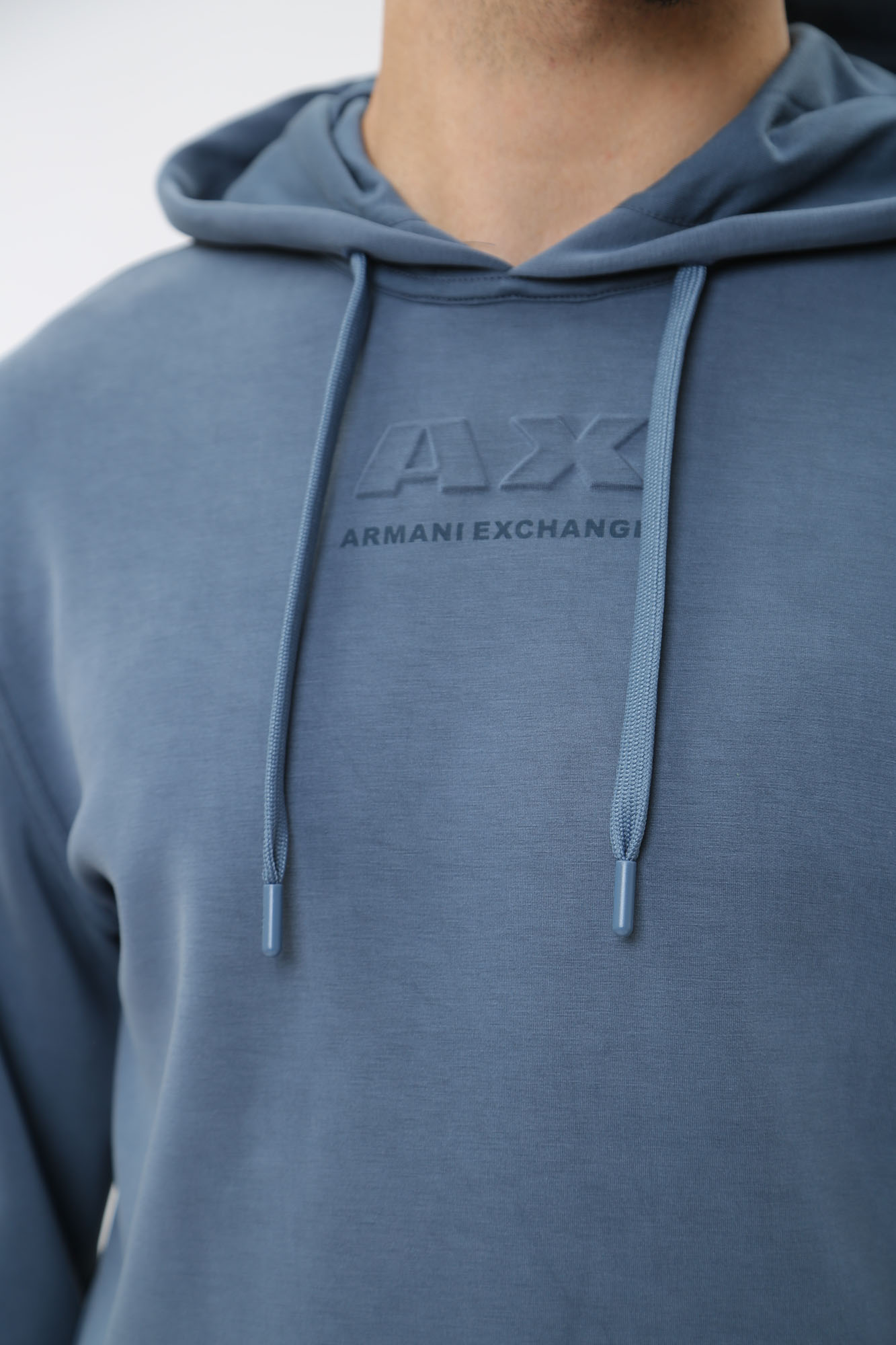 3DZMAB_ZJUBZ Худи Armani Exchange Синий